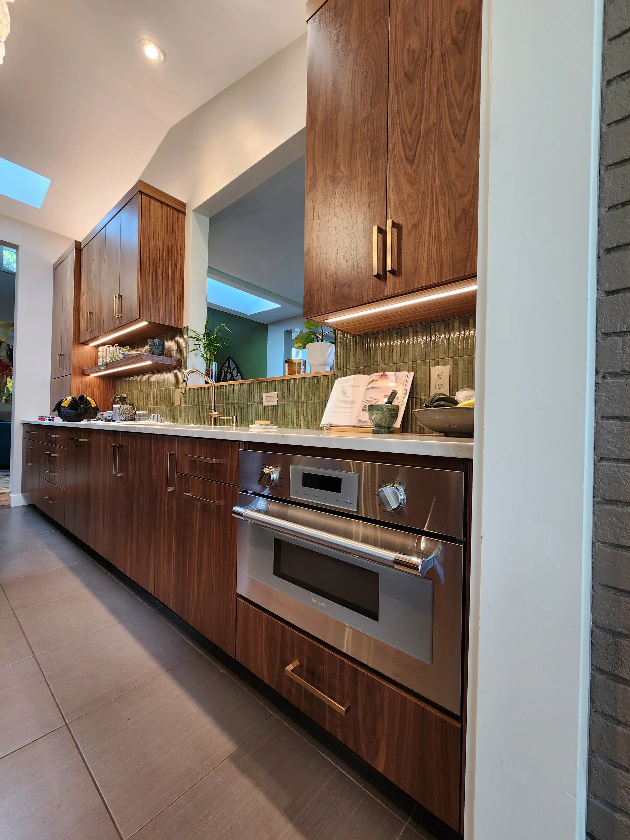 Galley Goes Walnut