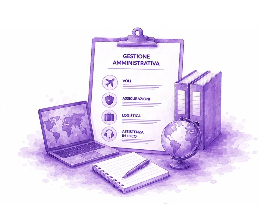 Gestione amministrativa del viaggio