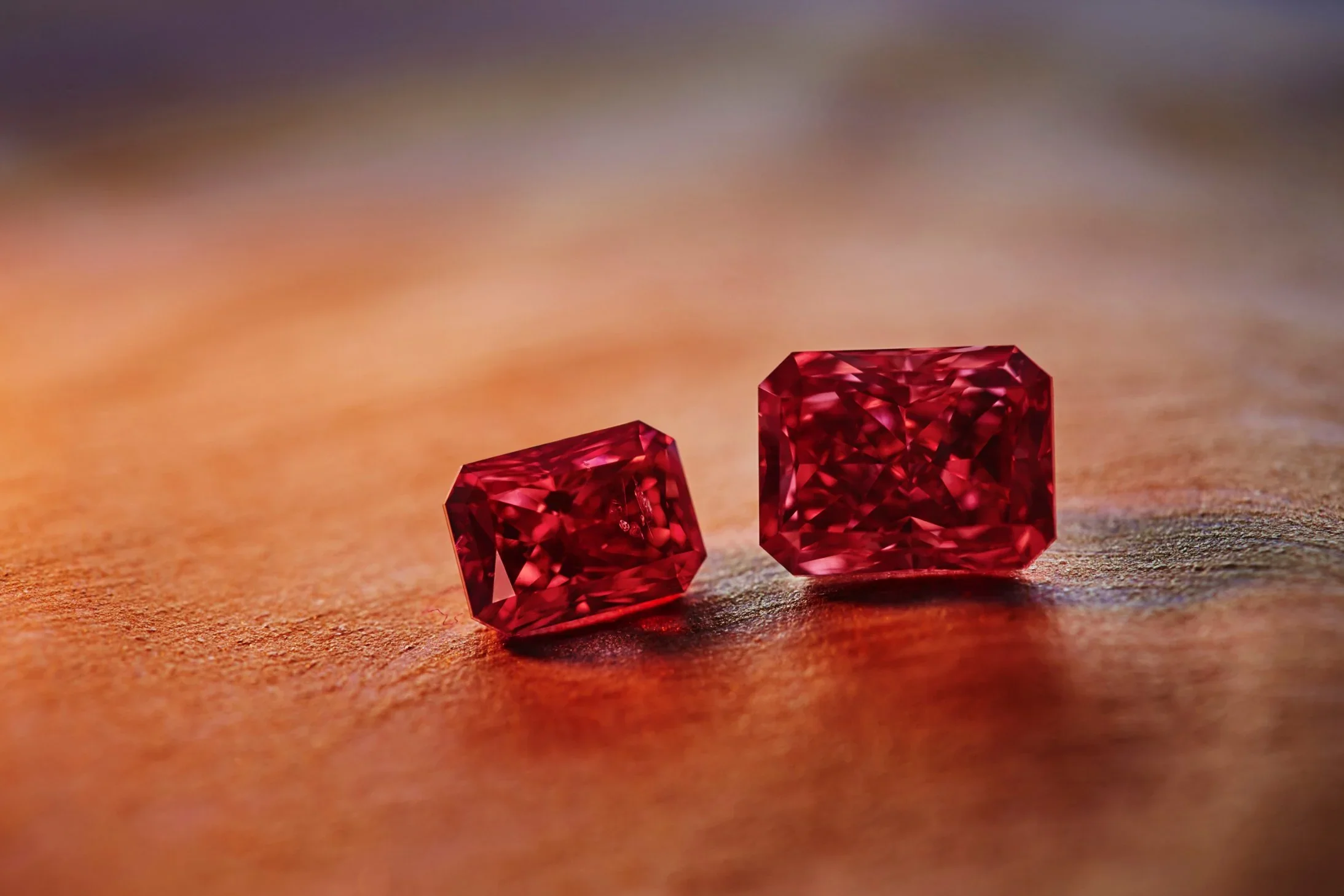 Exceptional natural red diamond from the Argyle collection