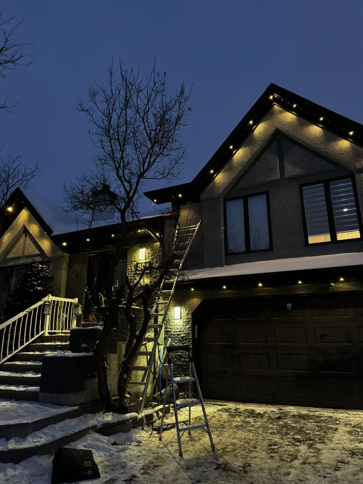 Terrebonne — installation de lumières