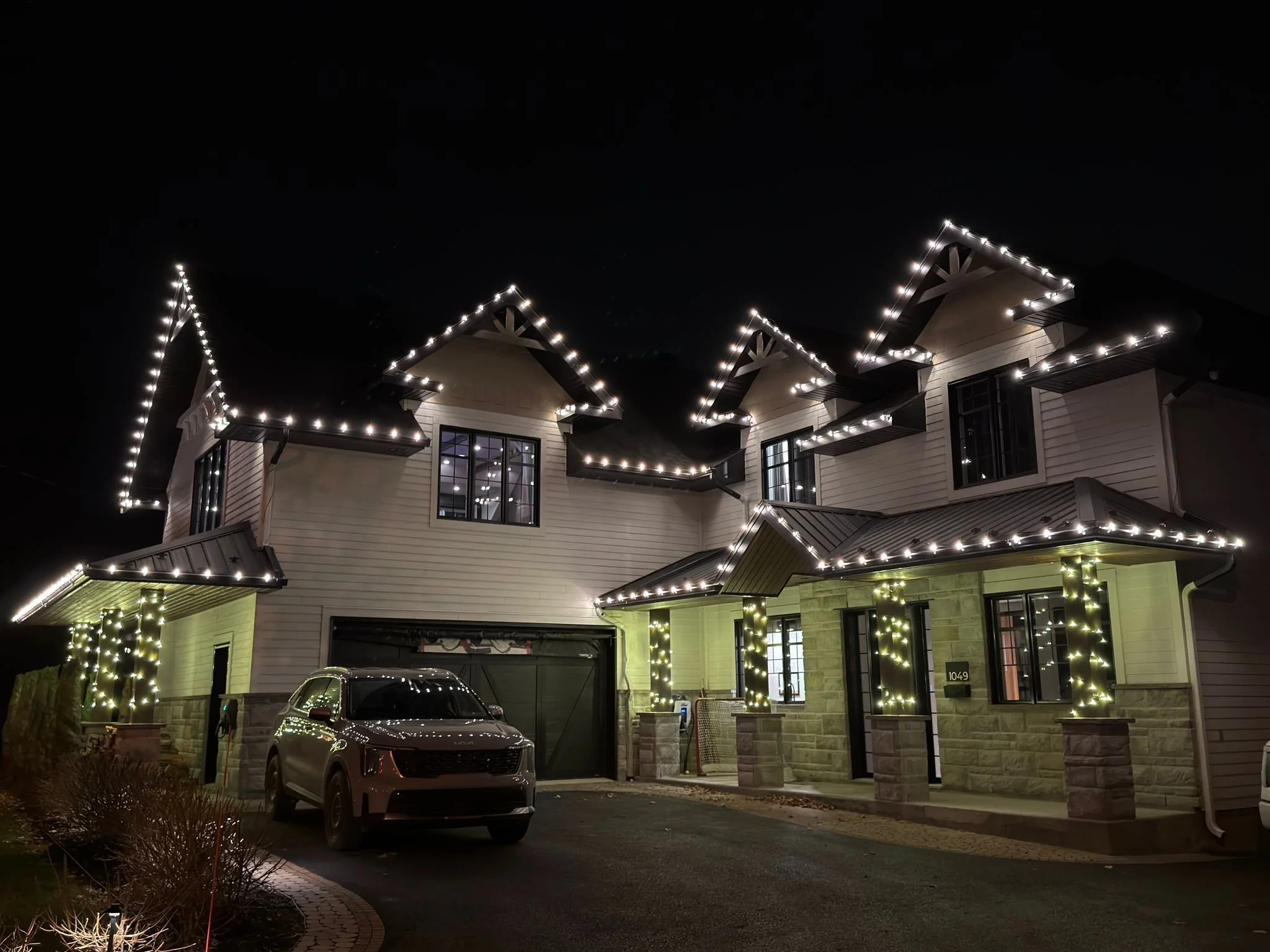 Léry — grande résidence illuminée