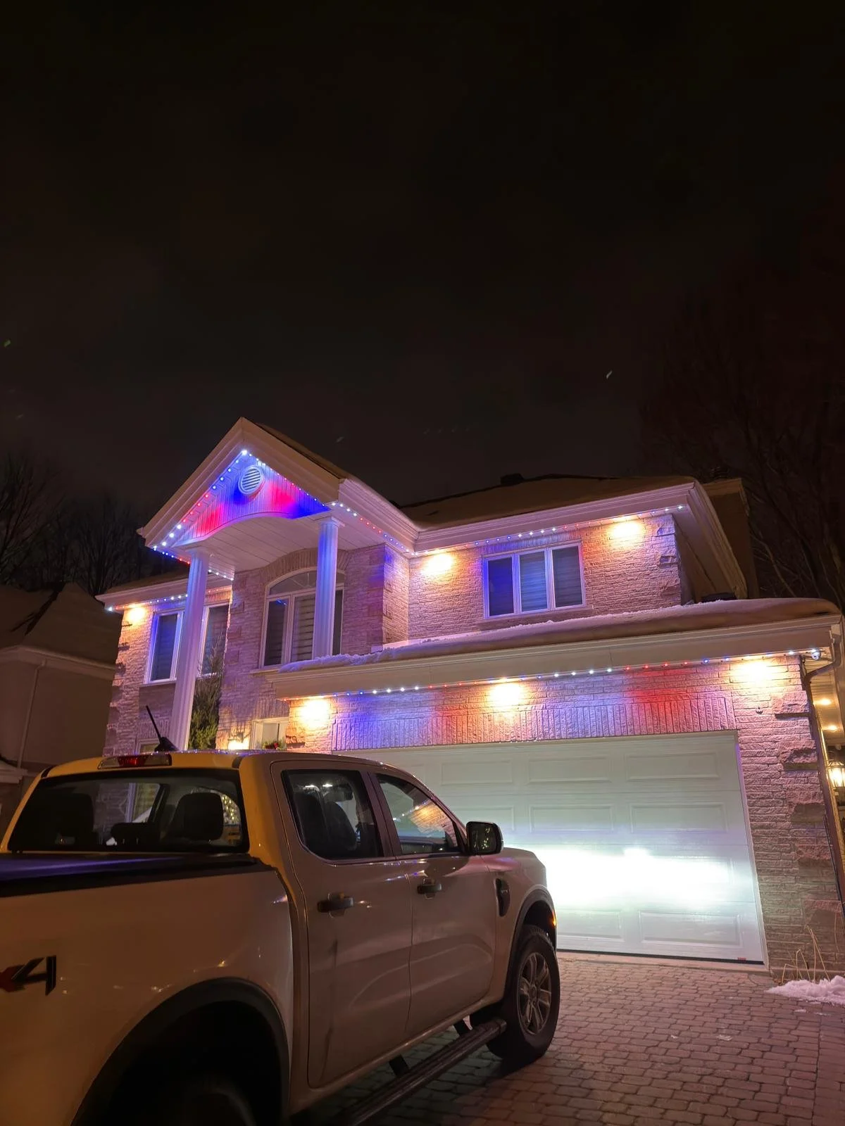 Blainville — installation de lumières