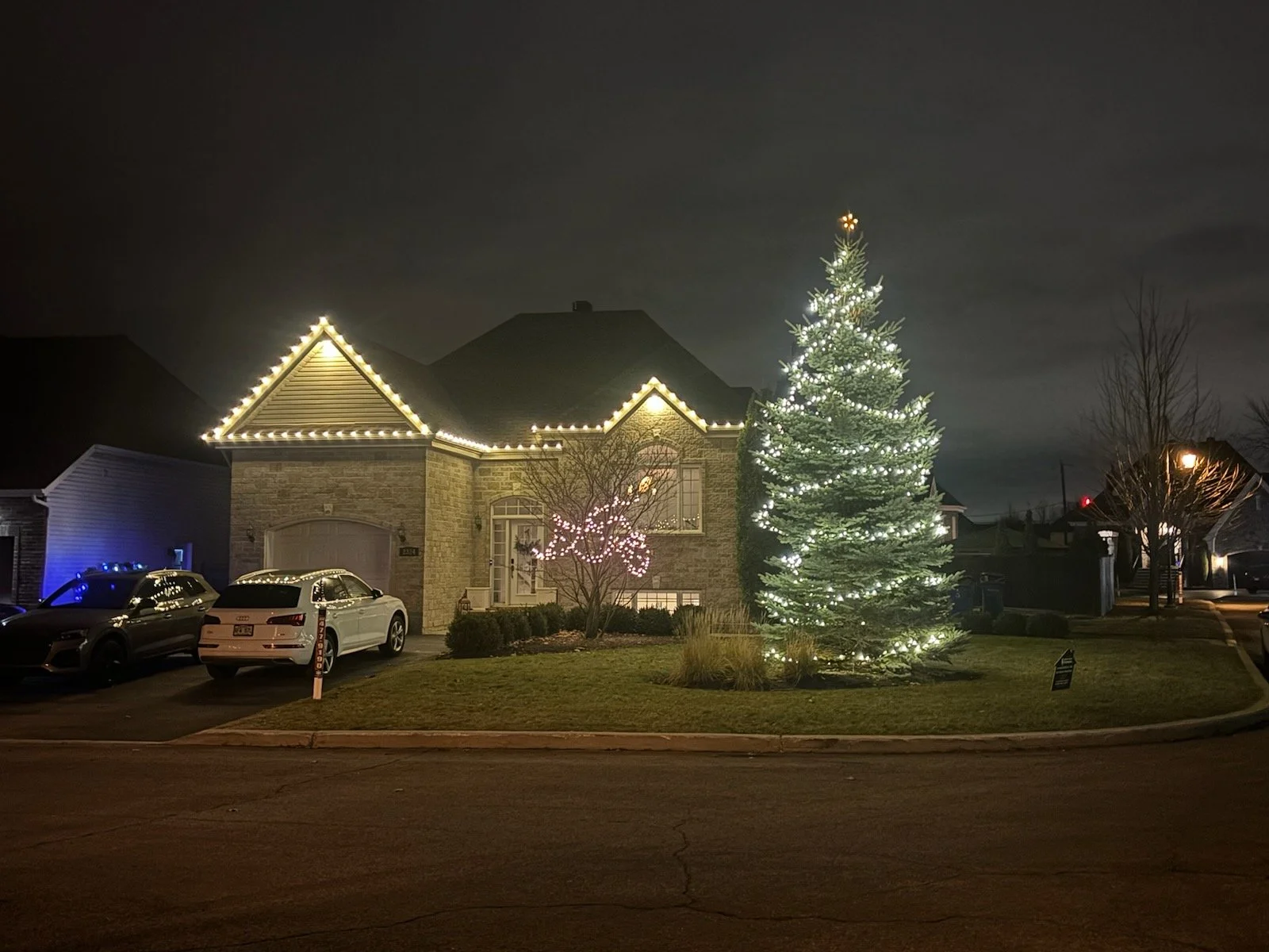 Terrebonne — installation de lumières