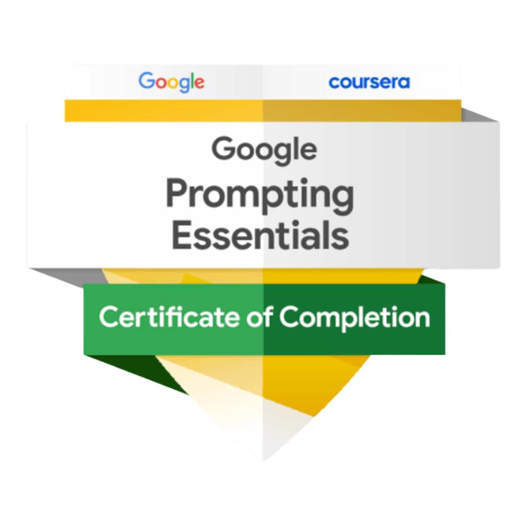 Google Prompting Essentials Badge