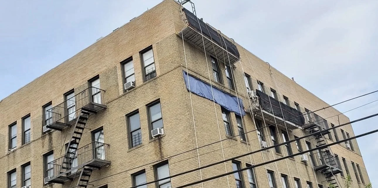 Facade restoration service project