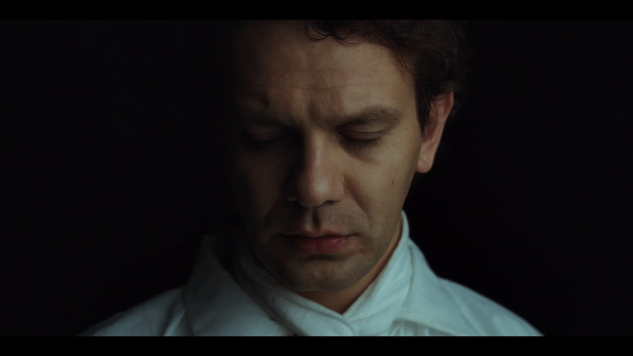 Actor Michael Lake in Midnight Coachmen Short film by director Enrico Ferri