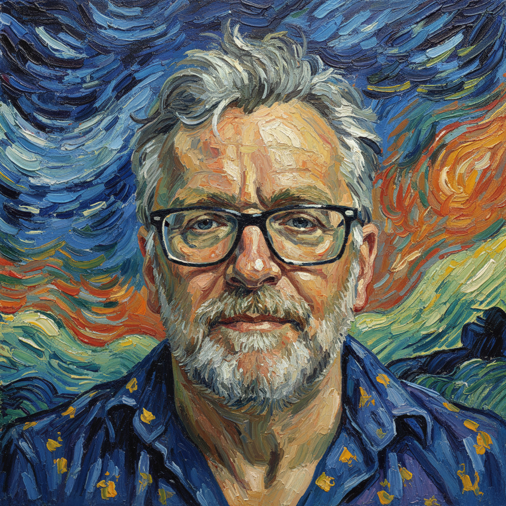 Van Gogh Style Painting