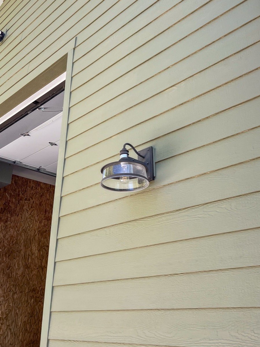 Lap siding installed by Corbridge Construction