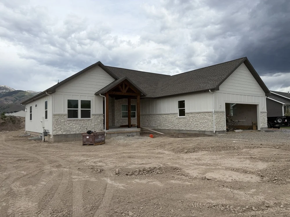 Custom home built by Corbridge Construction in Cache Valley, Utah