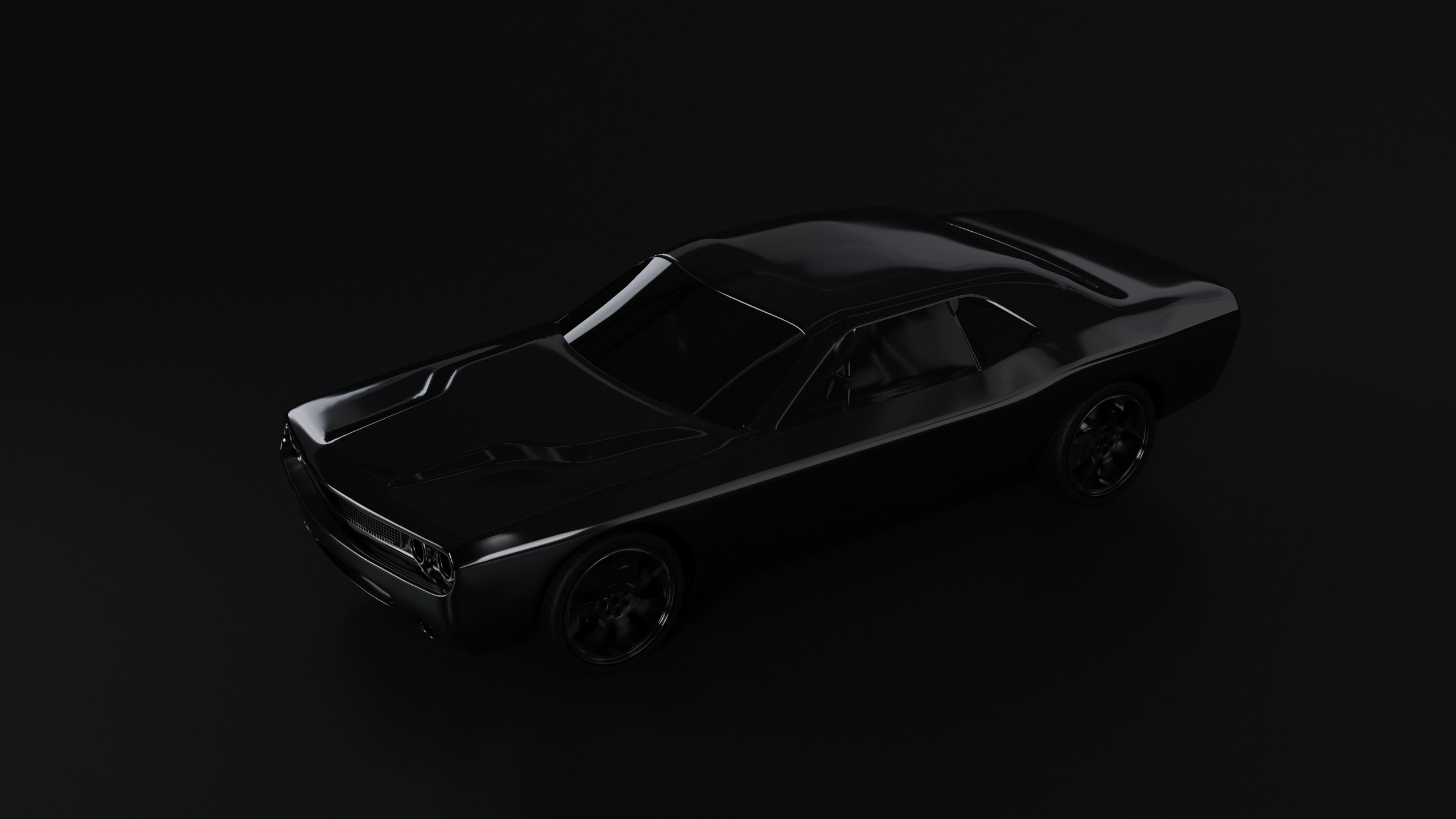 3D bilmodell