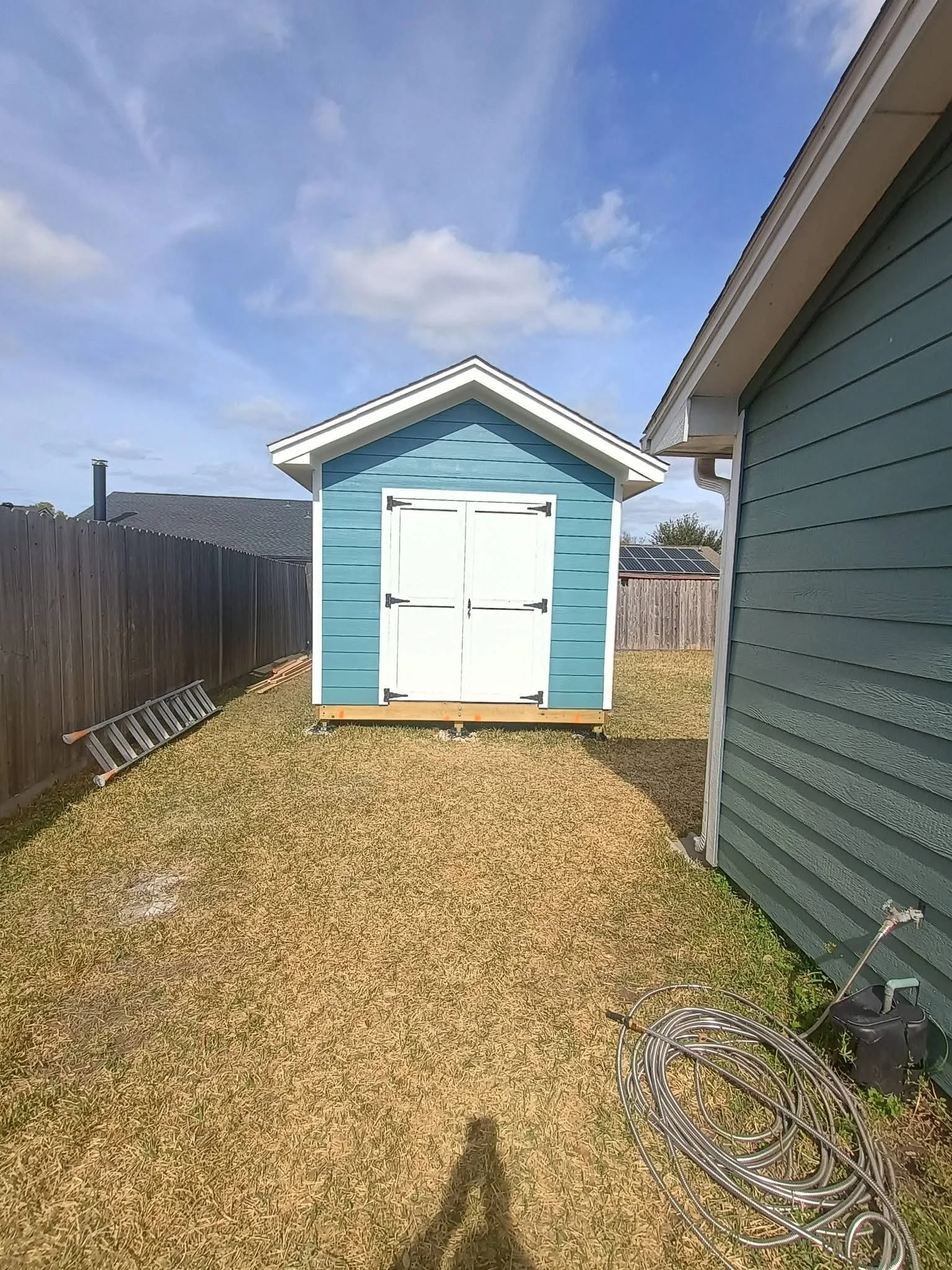 Custom shed build