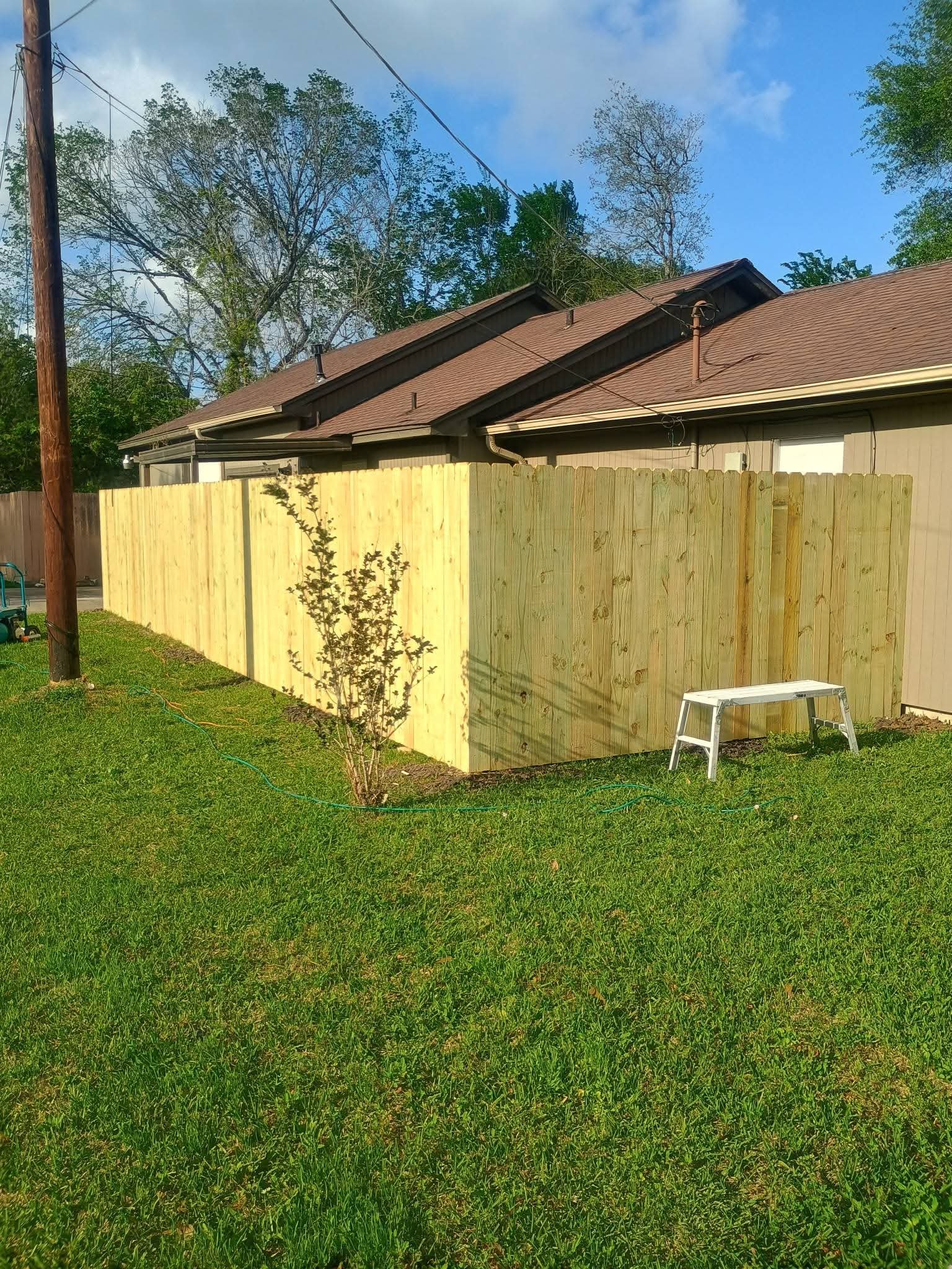 Exterior and fencing
