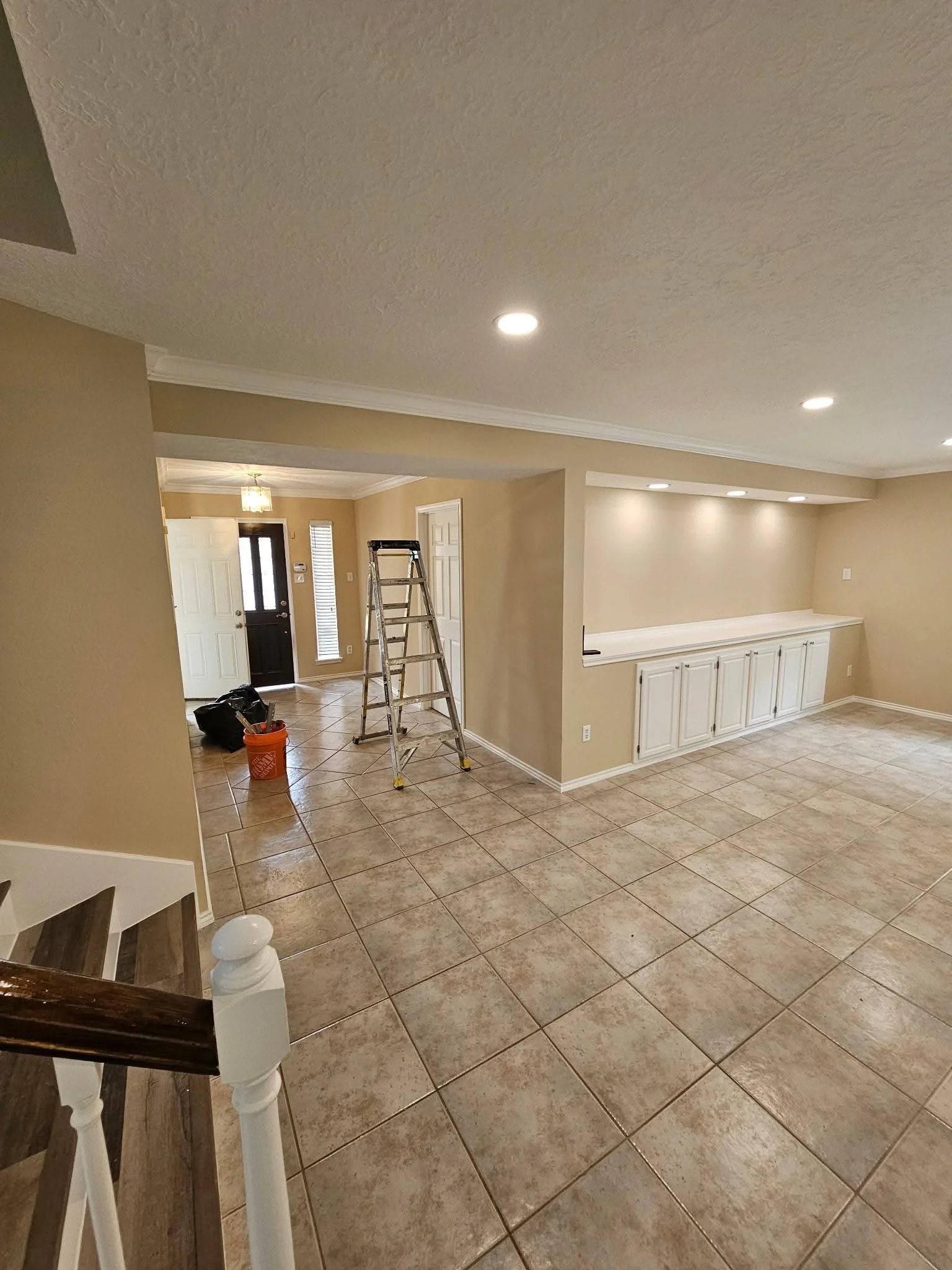 Living space remodel