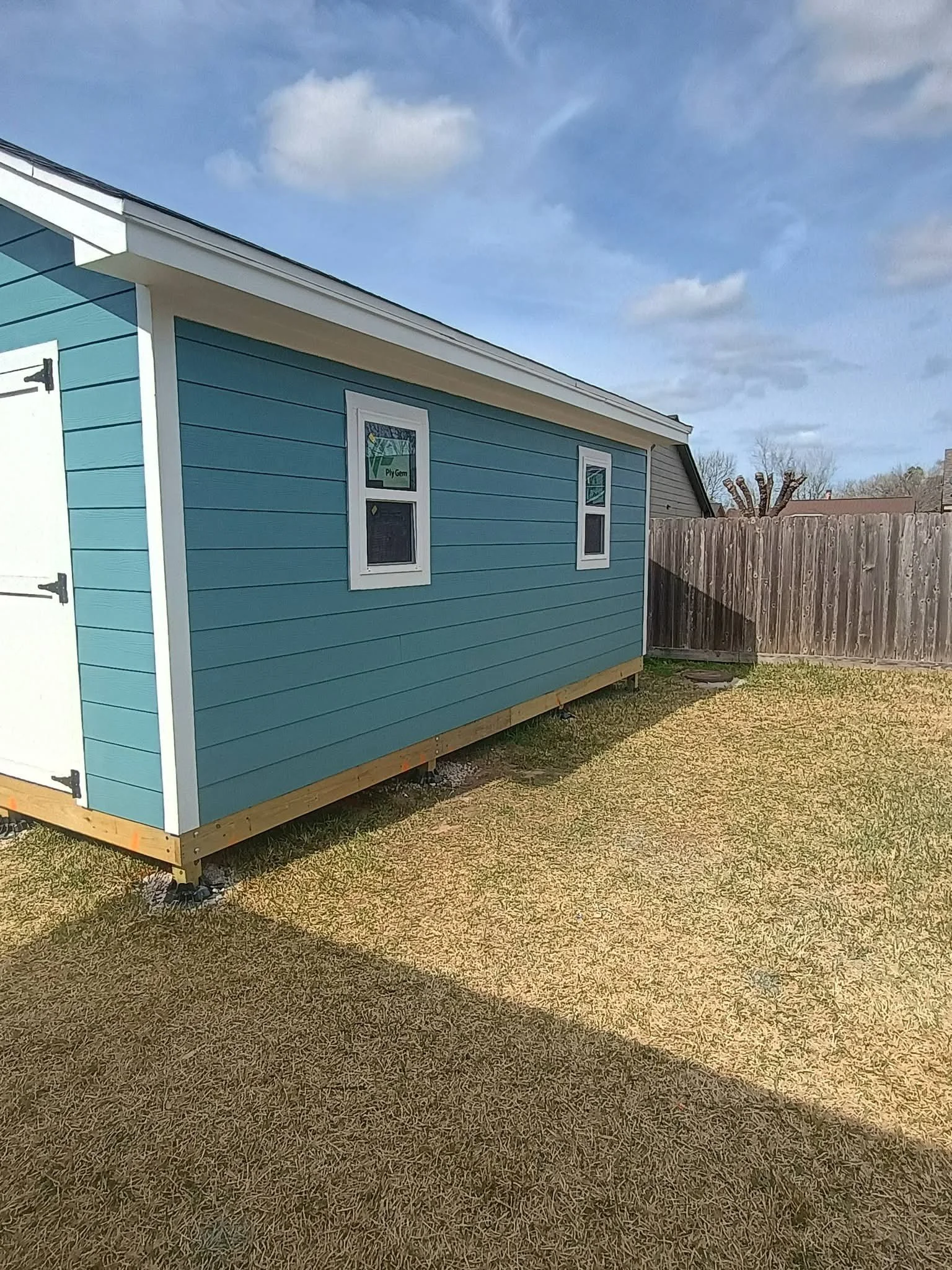 Custom shed build