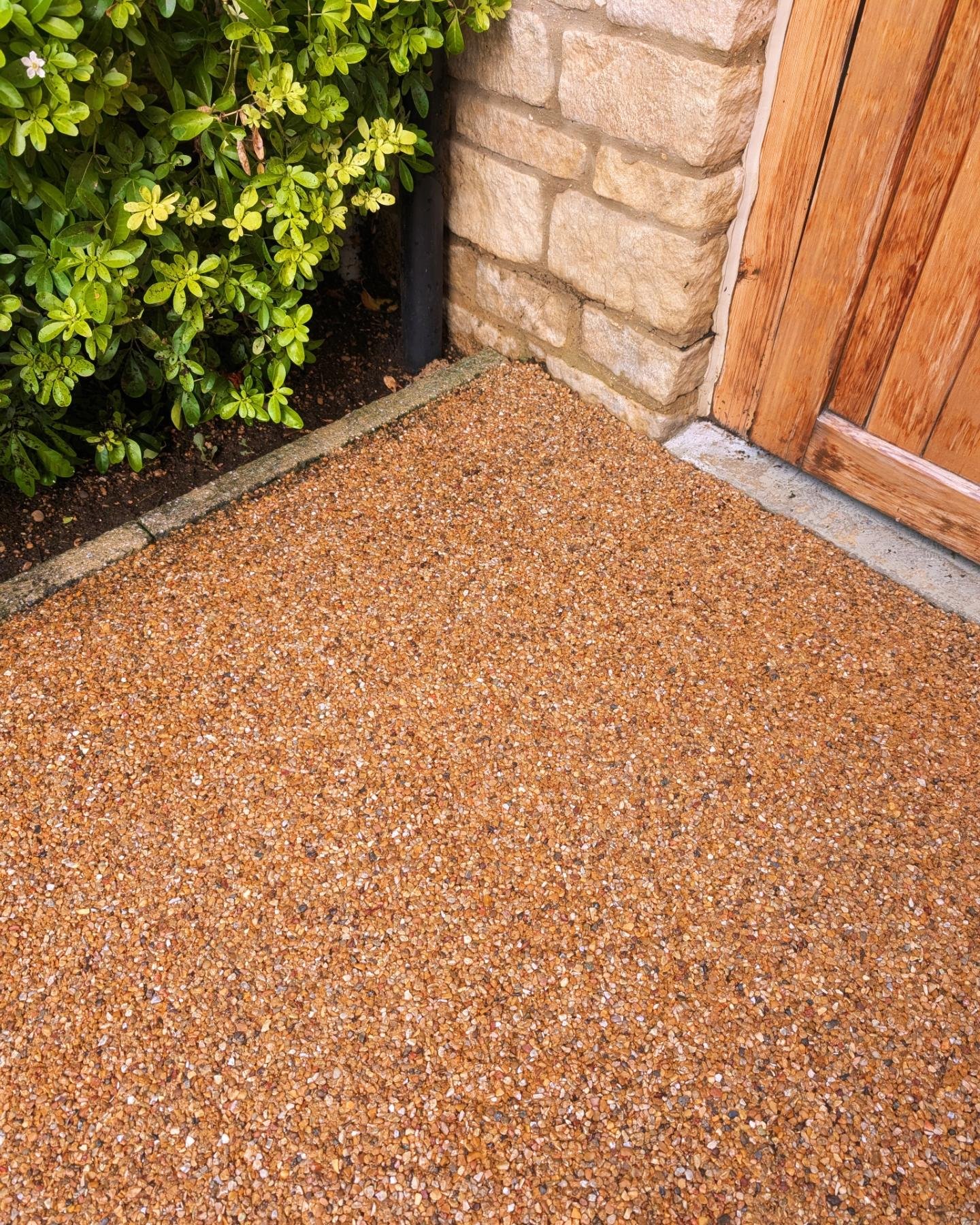 Driveway after pressure washing Melbourne