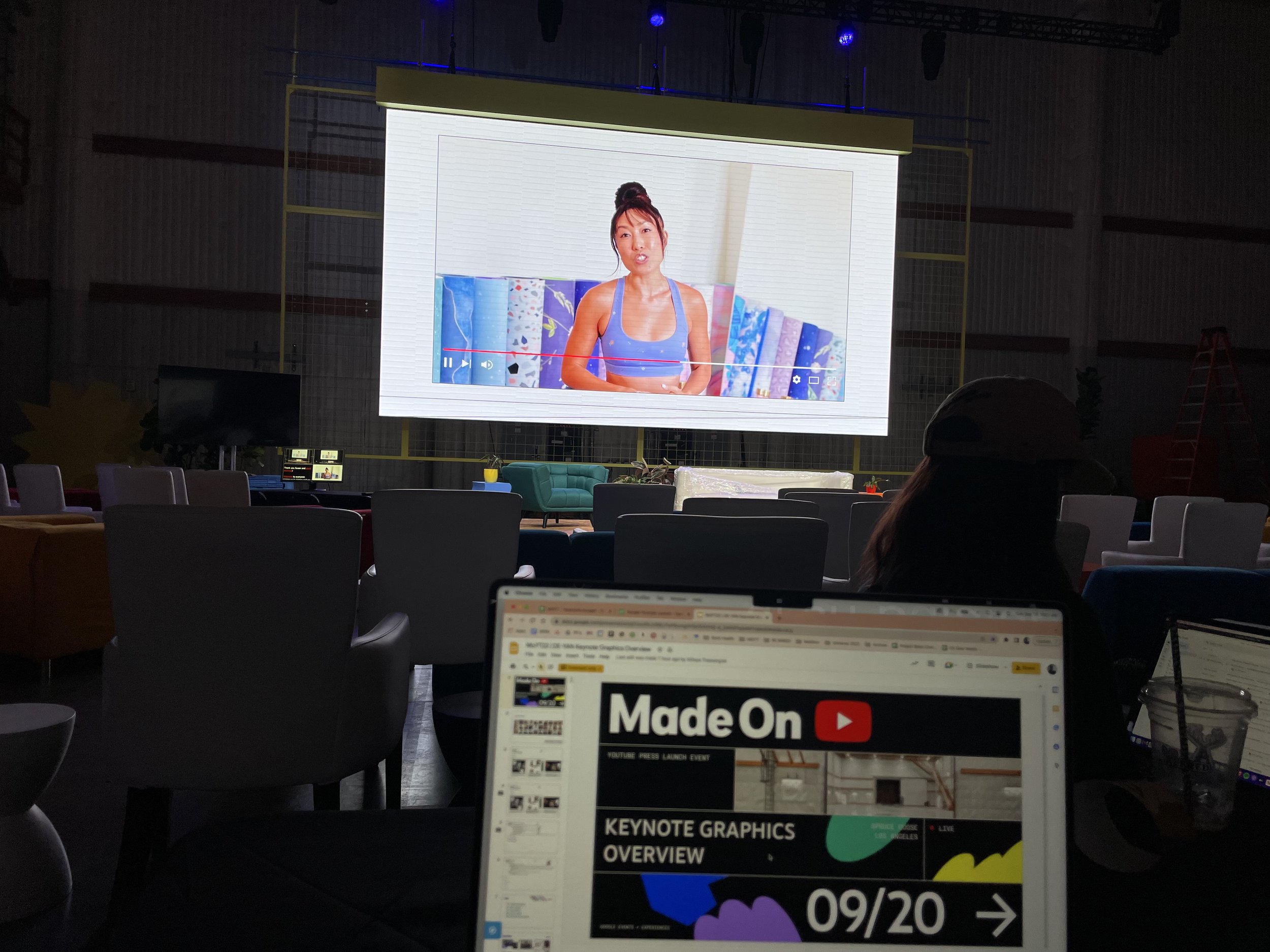 Professional live event execution for brand and leadership communications