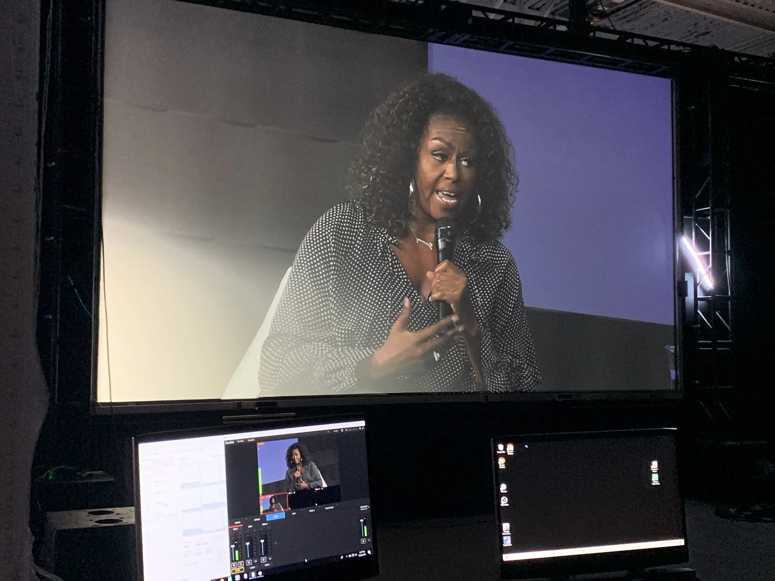 Behind the scenes event production by JNSQ for live communications