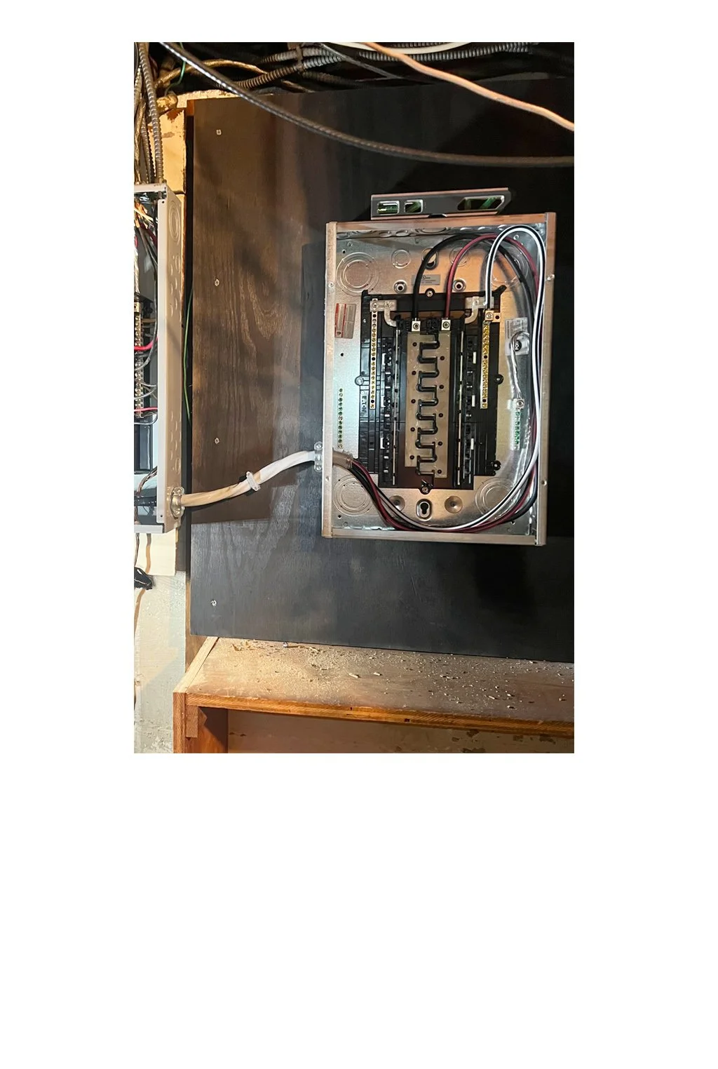 Electrical panel installation in Providence, RI by Melone Electric - adding a subpanel to expand power capacity safely and efficiently.