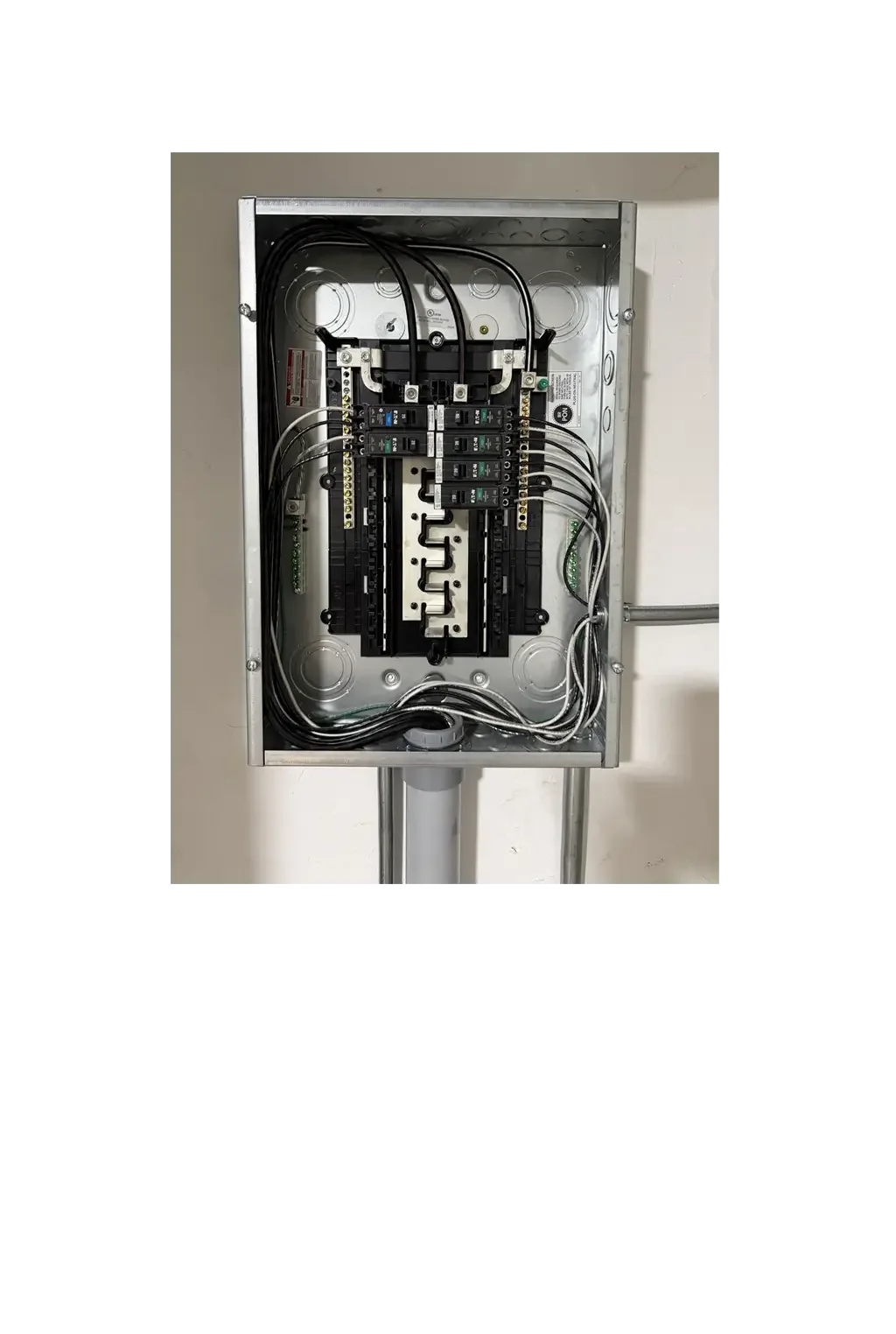 Electrical Panel Wiring for a Rhode Island Home by Melone Electric