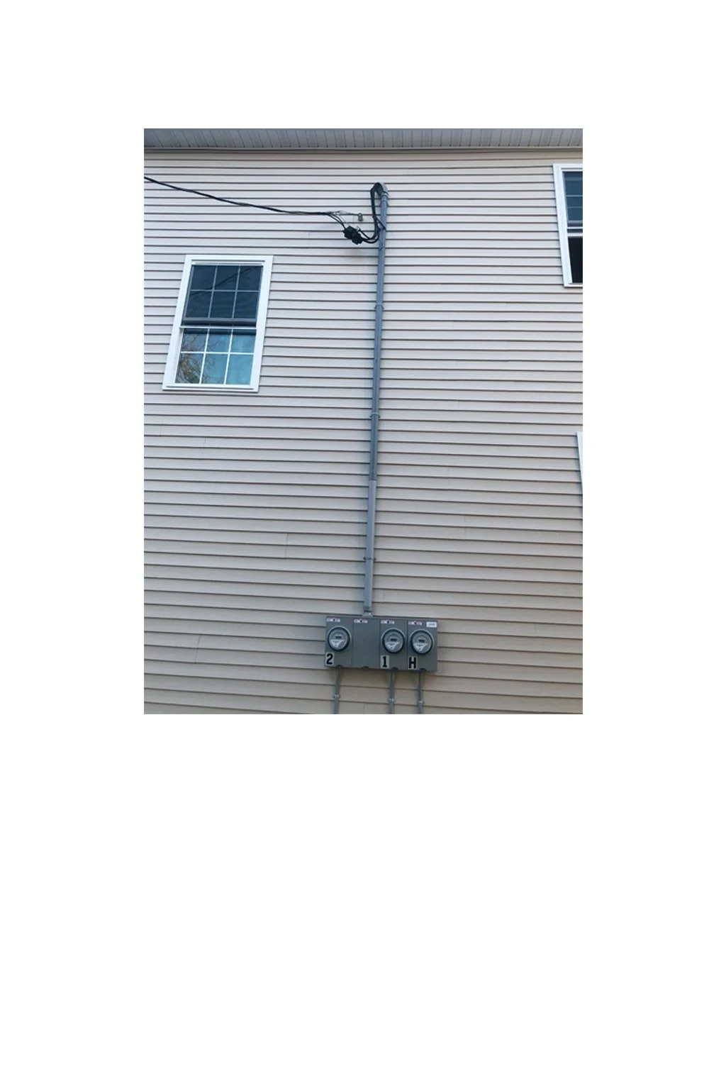 Electrical service by Melone Electric for a Providence Rhode Island home