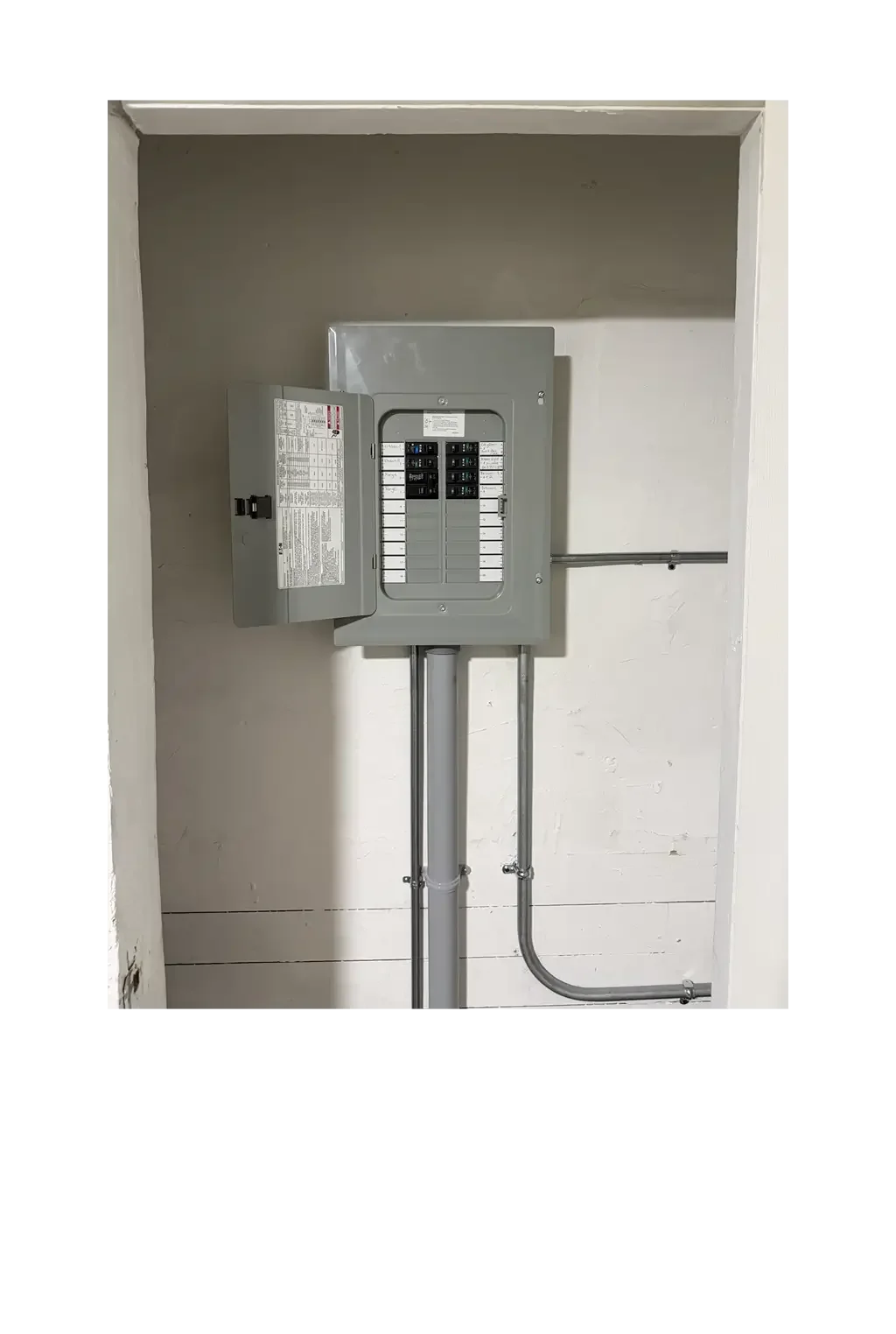 Electrical Panel Installation for a Rhode Island Home by Melone Electric