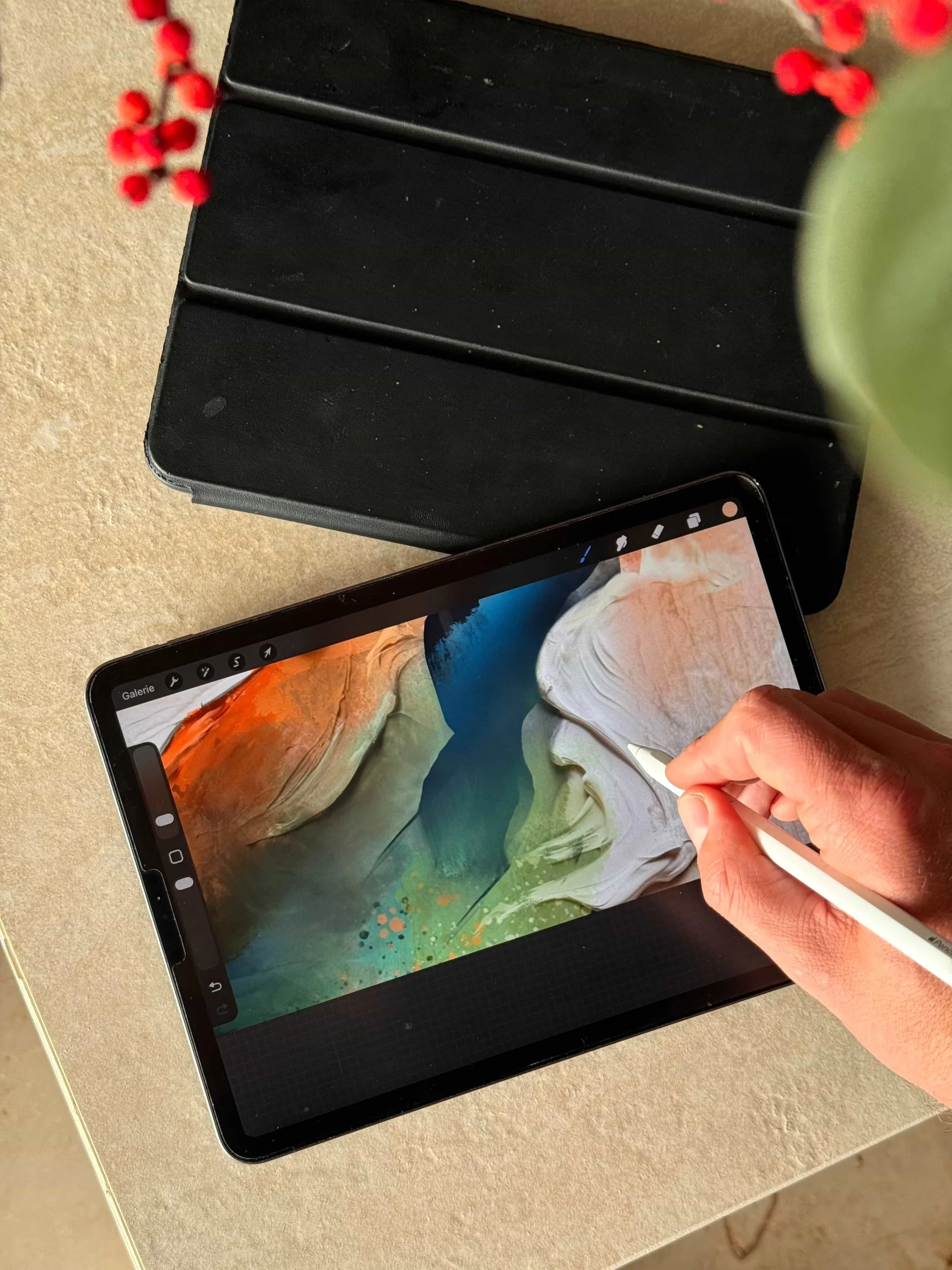 Digitaler Entwurf für ein individuelles Wandkunstwerk