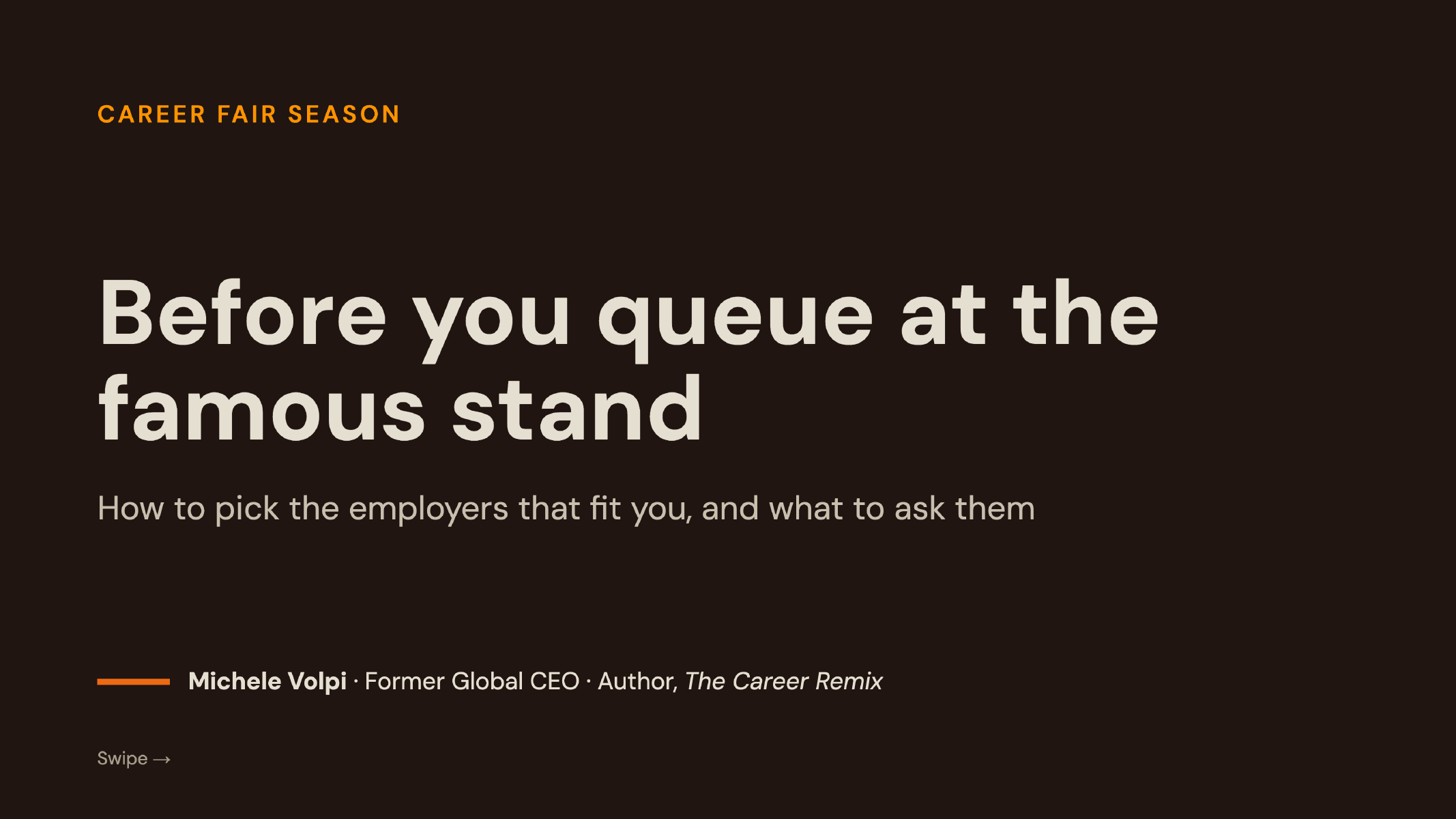 Career fair preparation guide for university students: how to choose employers based on career fit and ask recruiters better questions.