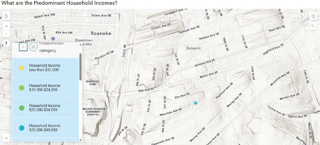 Household Income Map