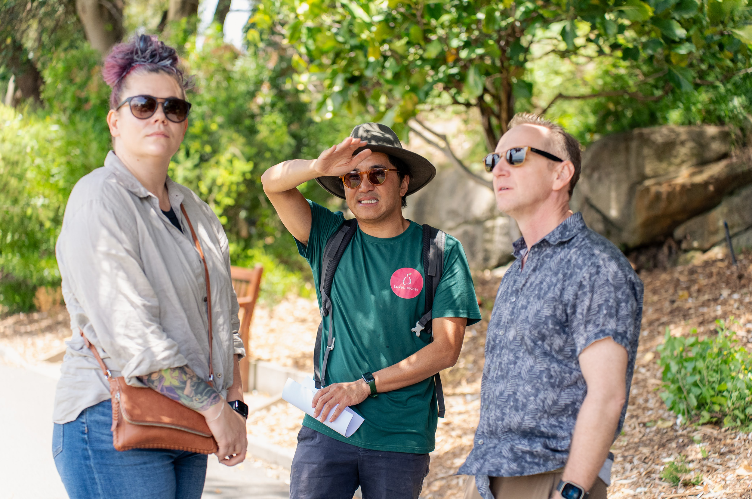 Guests enjoying the Sydney Discovery Tour with a private local guide exploring hidden gems and city streets in Sydney