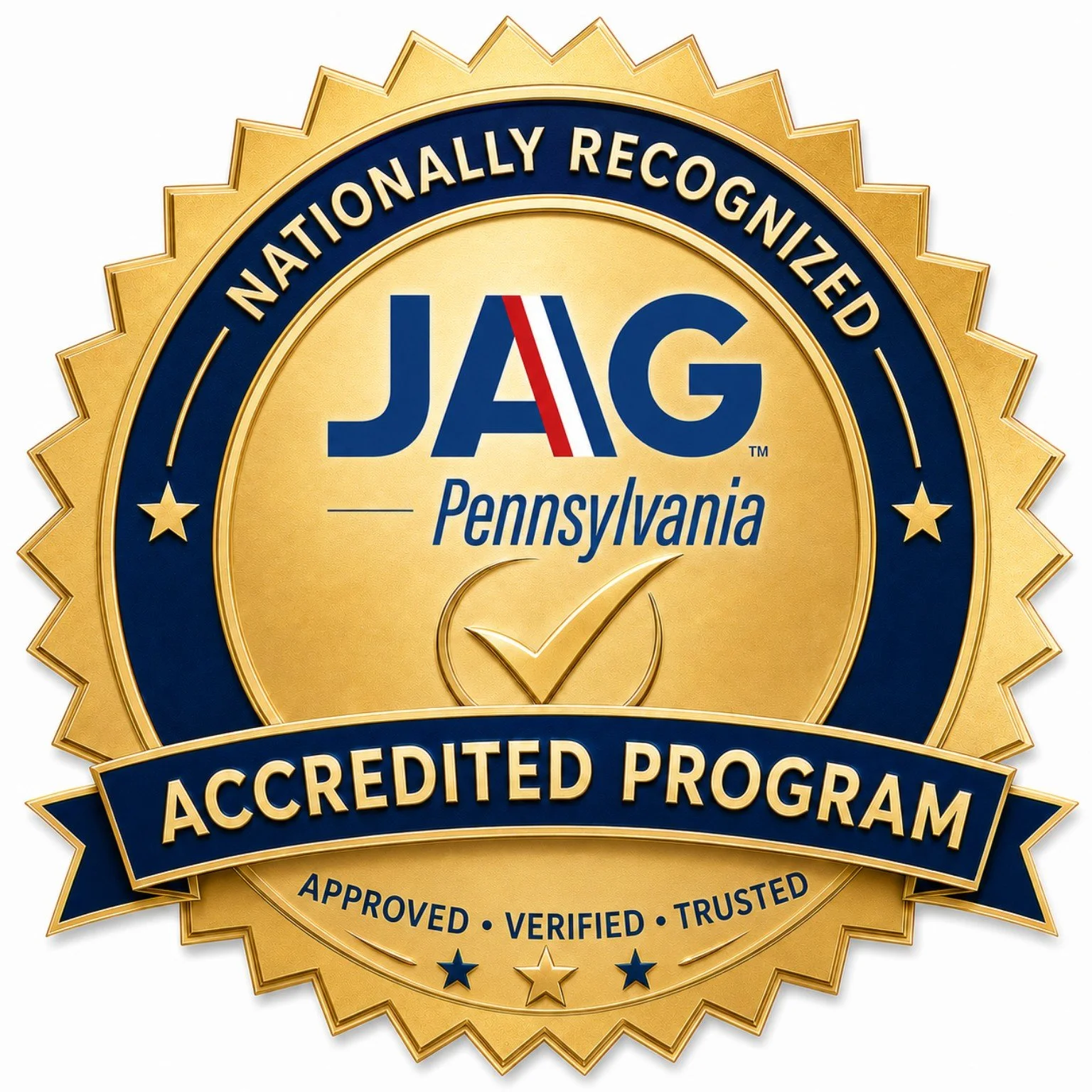 JAG Pennsylvania Nationally Recognized Accredited Program