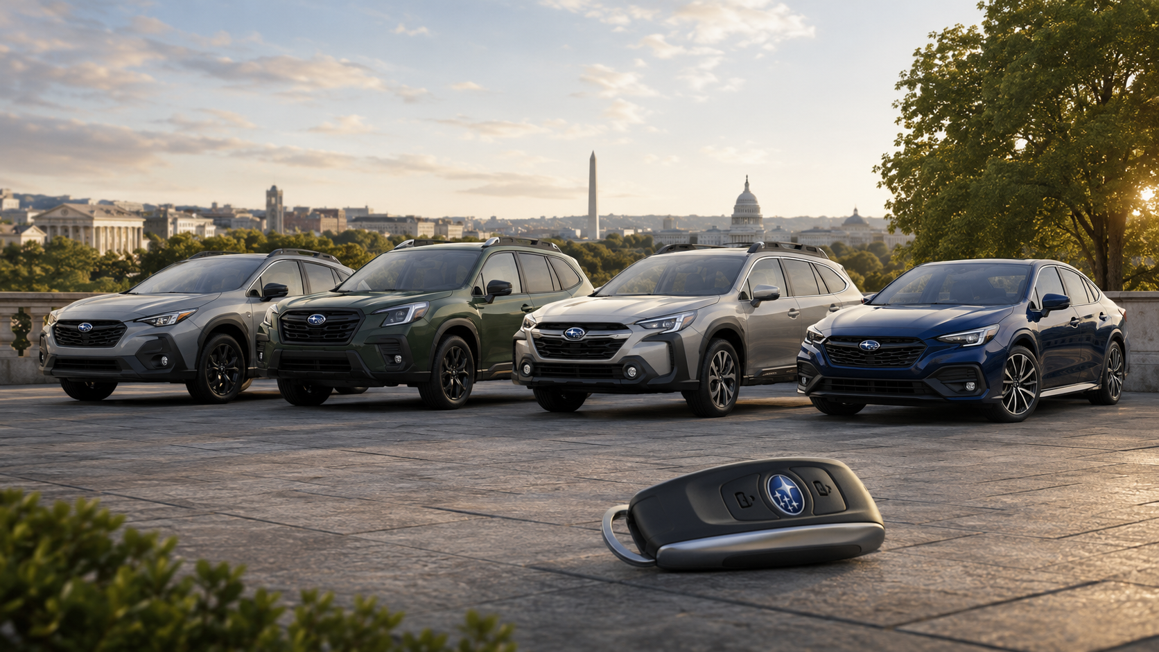 Subaru car key programming service in Washington DC — Capitol Locksmith DC mobile automotive locksmith