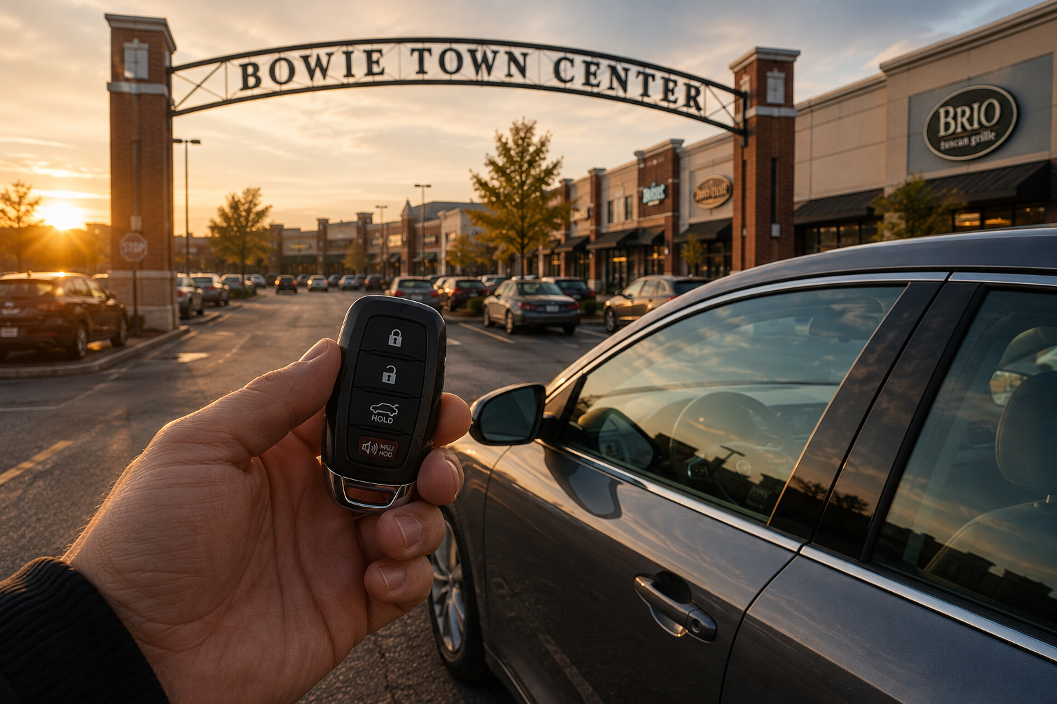 Car key replacement Bowie MD — Capitol Locksmith DC mobile automotive locksmith serving Prince George's County Maryland