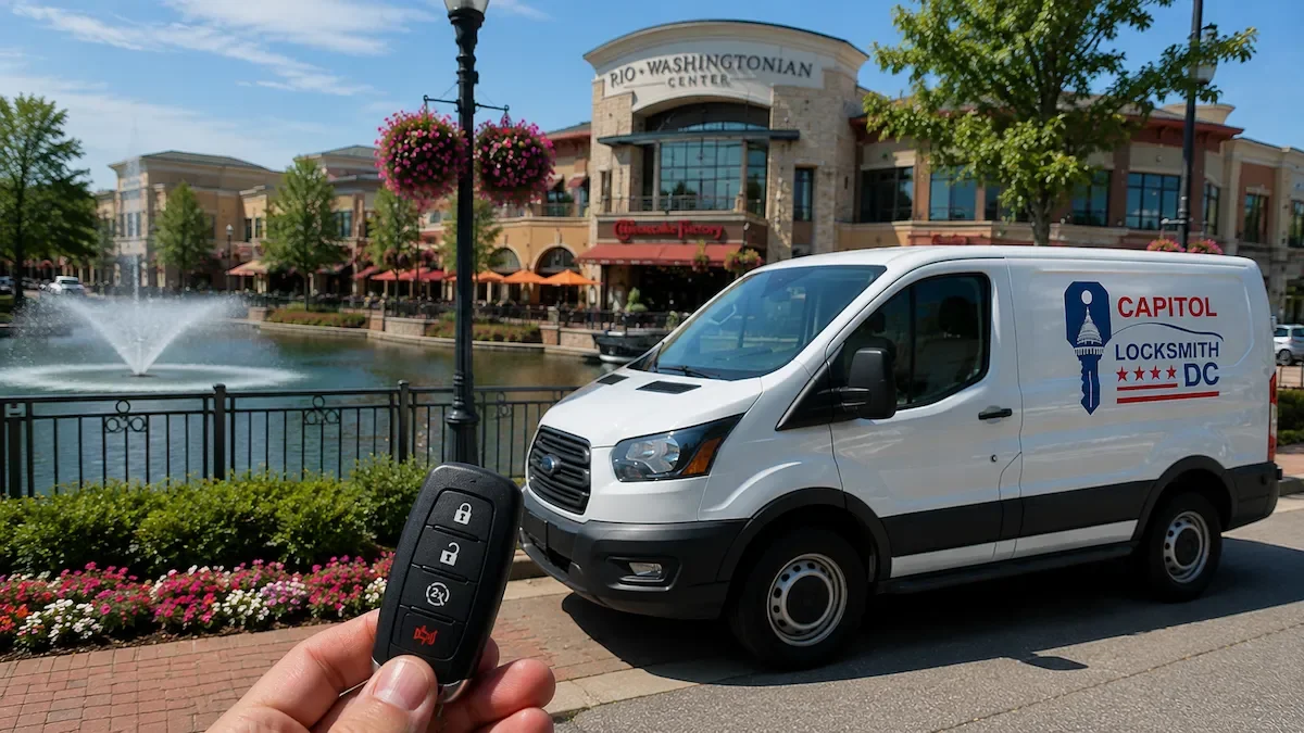 Car key fob programming Gaithersburg MD — Capitol Locksmith DC mobile automotive locksmith