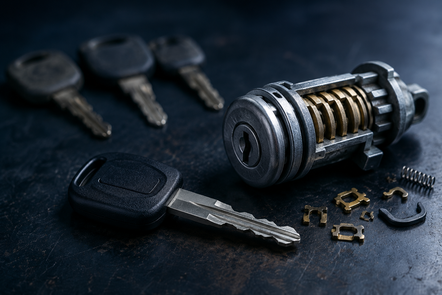 Car lock cylinder and ignition rekey service — Capitol Locksmith DC mobile automotive locksmith Washington DC and Maryland