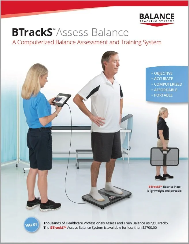 BTrackS balance board assessment