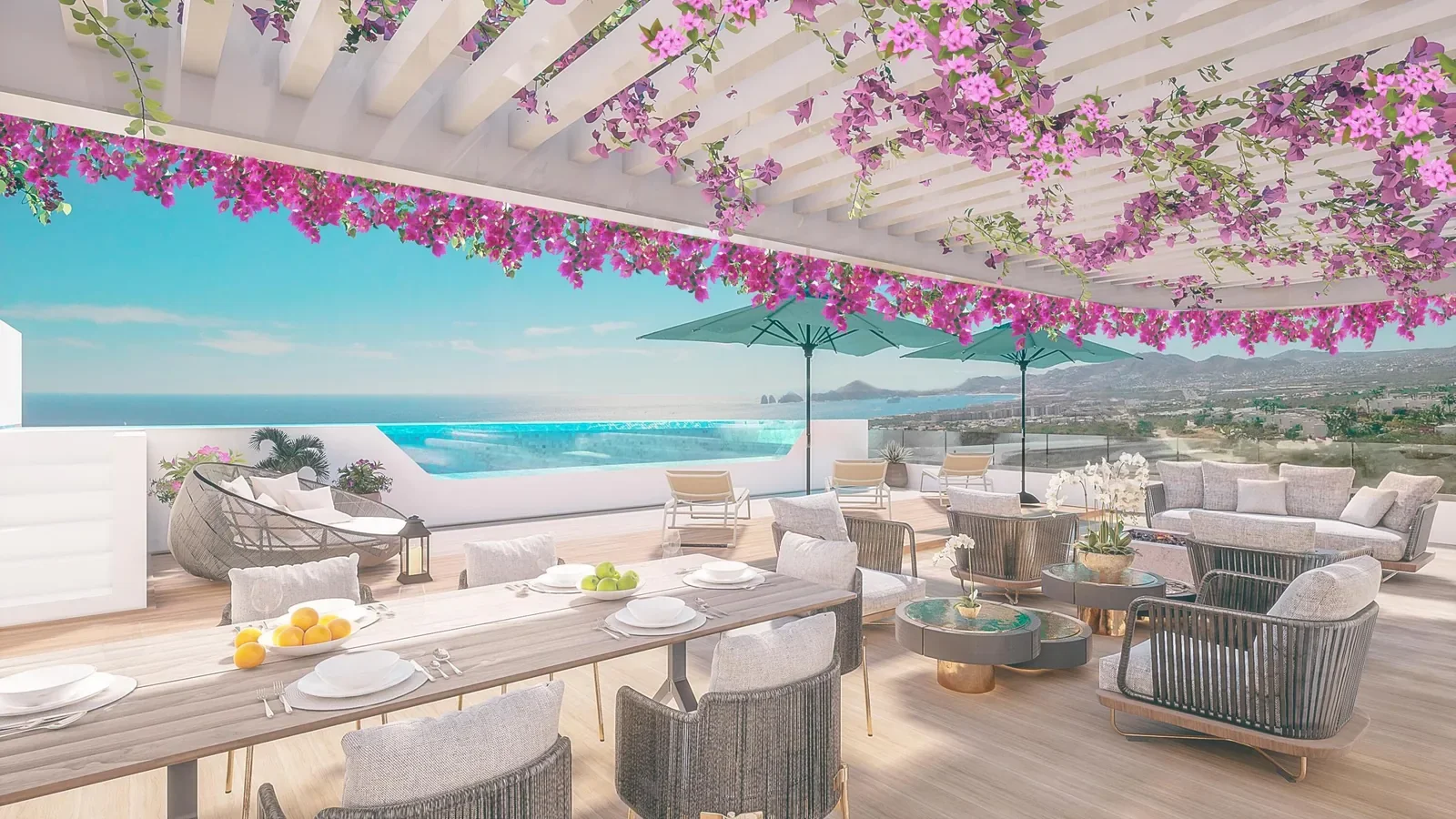 Oceana penthouse rooftop, Ciro Ramos listing MLS 23-4577