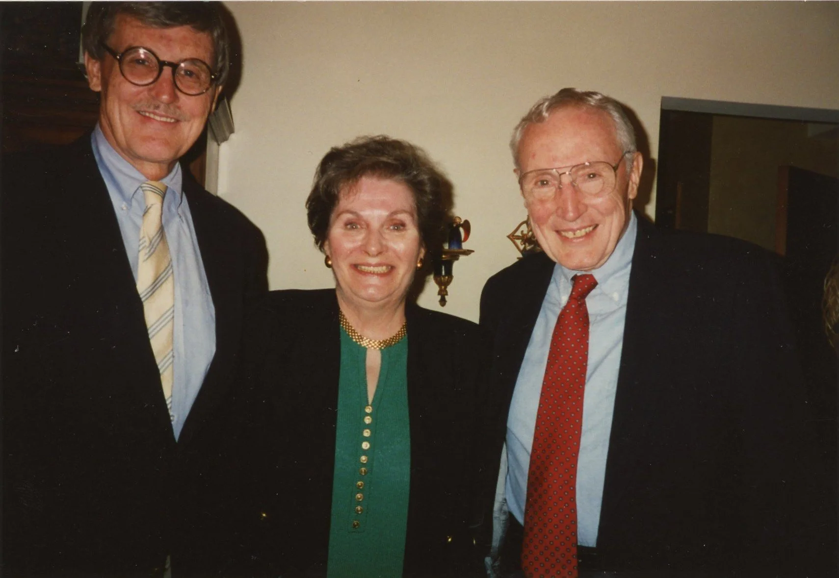 Jim Conley, Joanne Molony Hopkinson and Rev. Thomas P. Conley, Mount Prospect, c.1995
