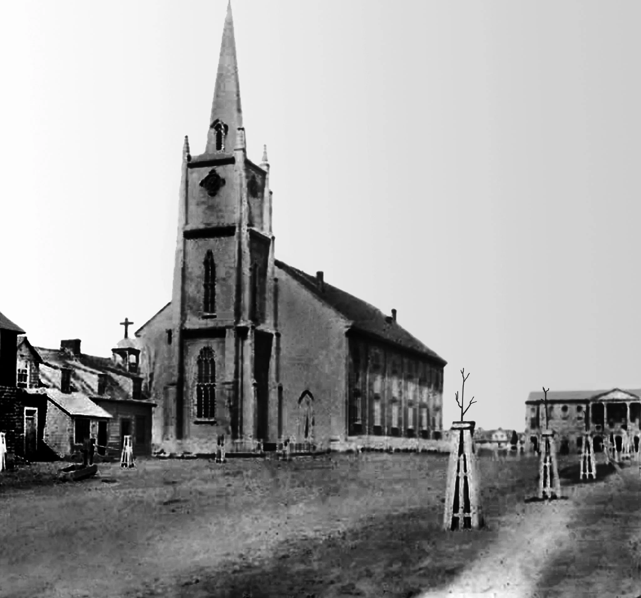 St. Dunstan's Roman Catholic Church, 1861