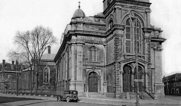 St. Anne's Church, Griffintown, Montreal, circa 1930