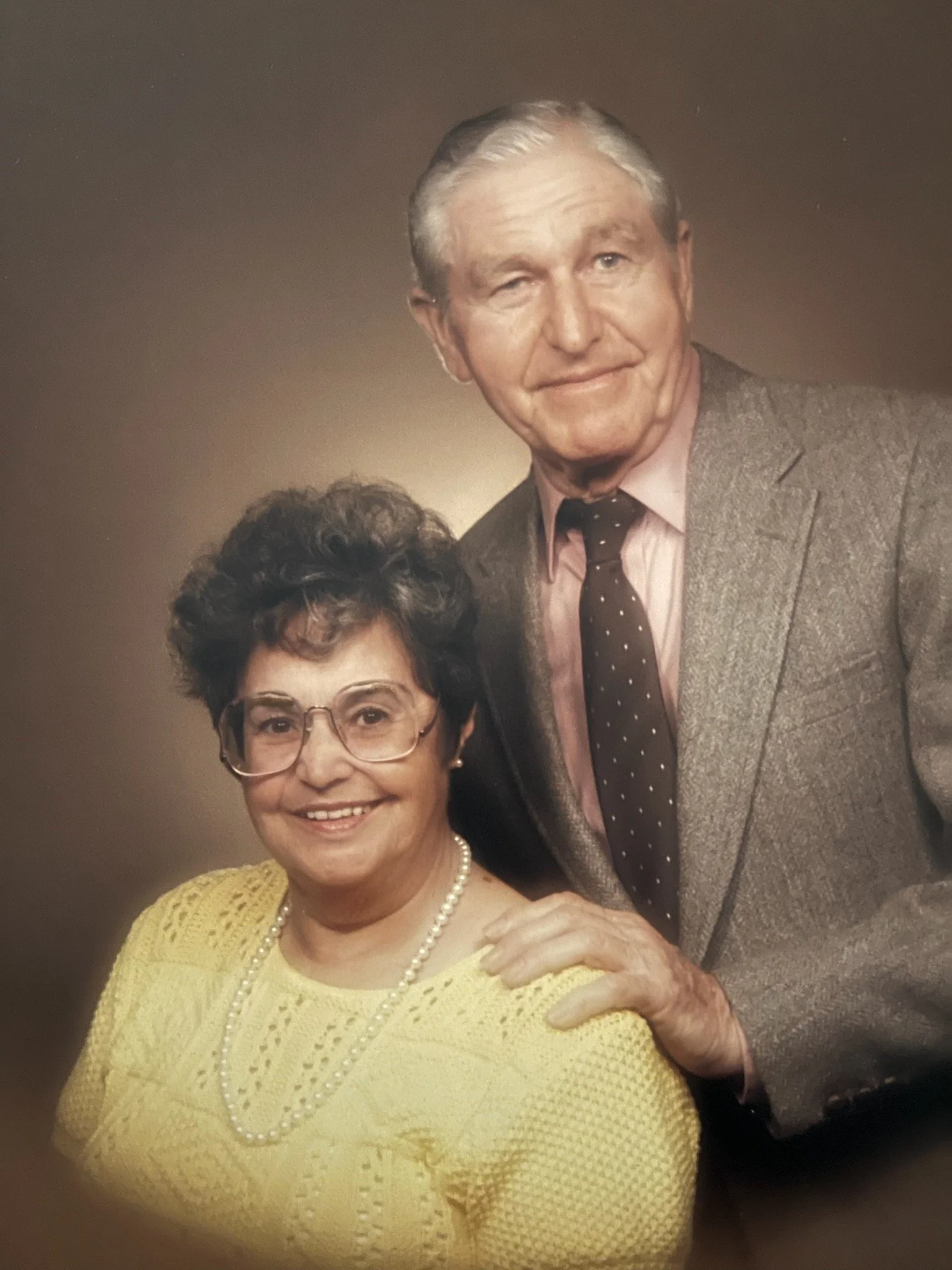 George John Petras Jr. and Martha Castle Petras, earlier years