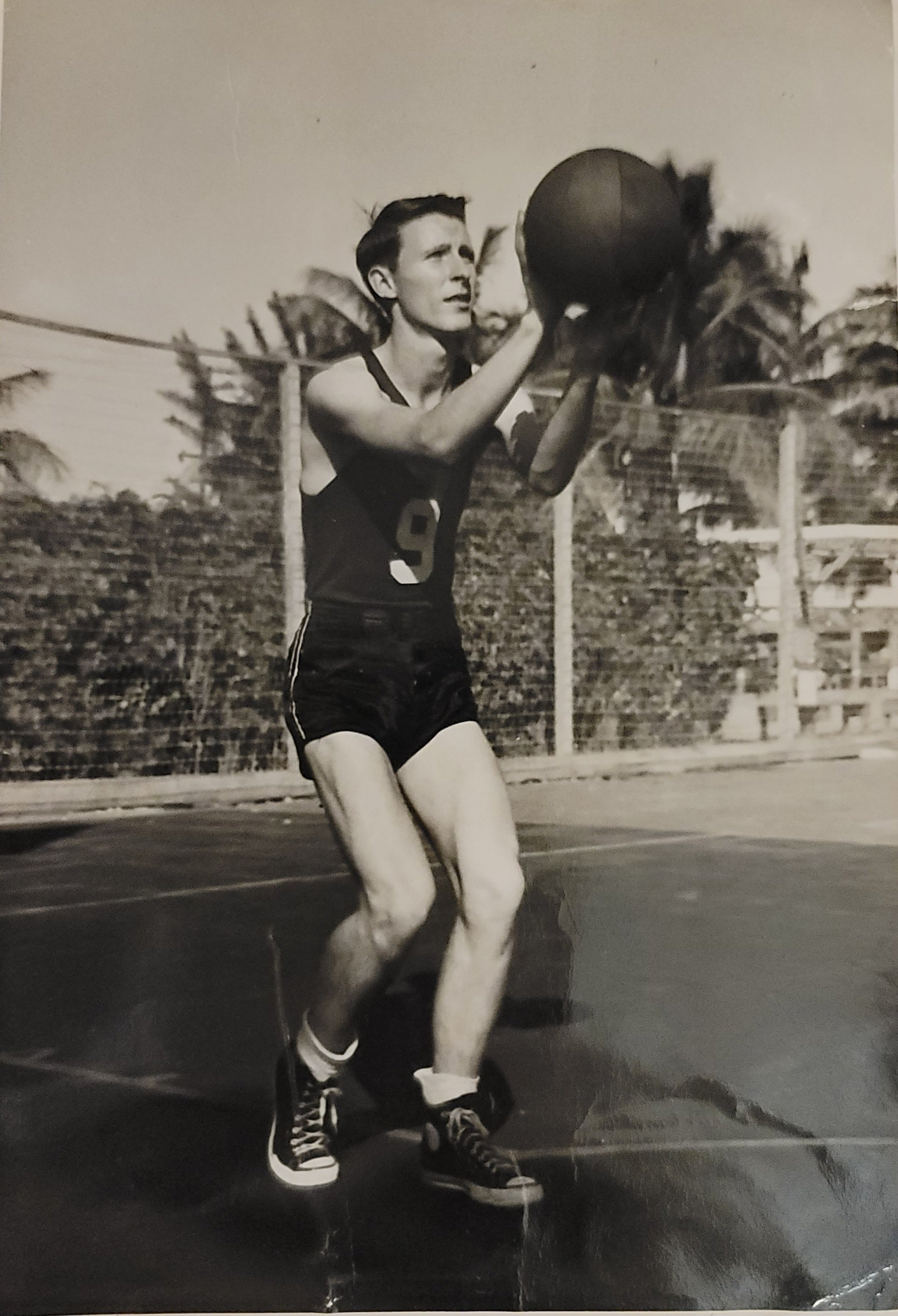 1950 Basketball Solo Portrait