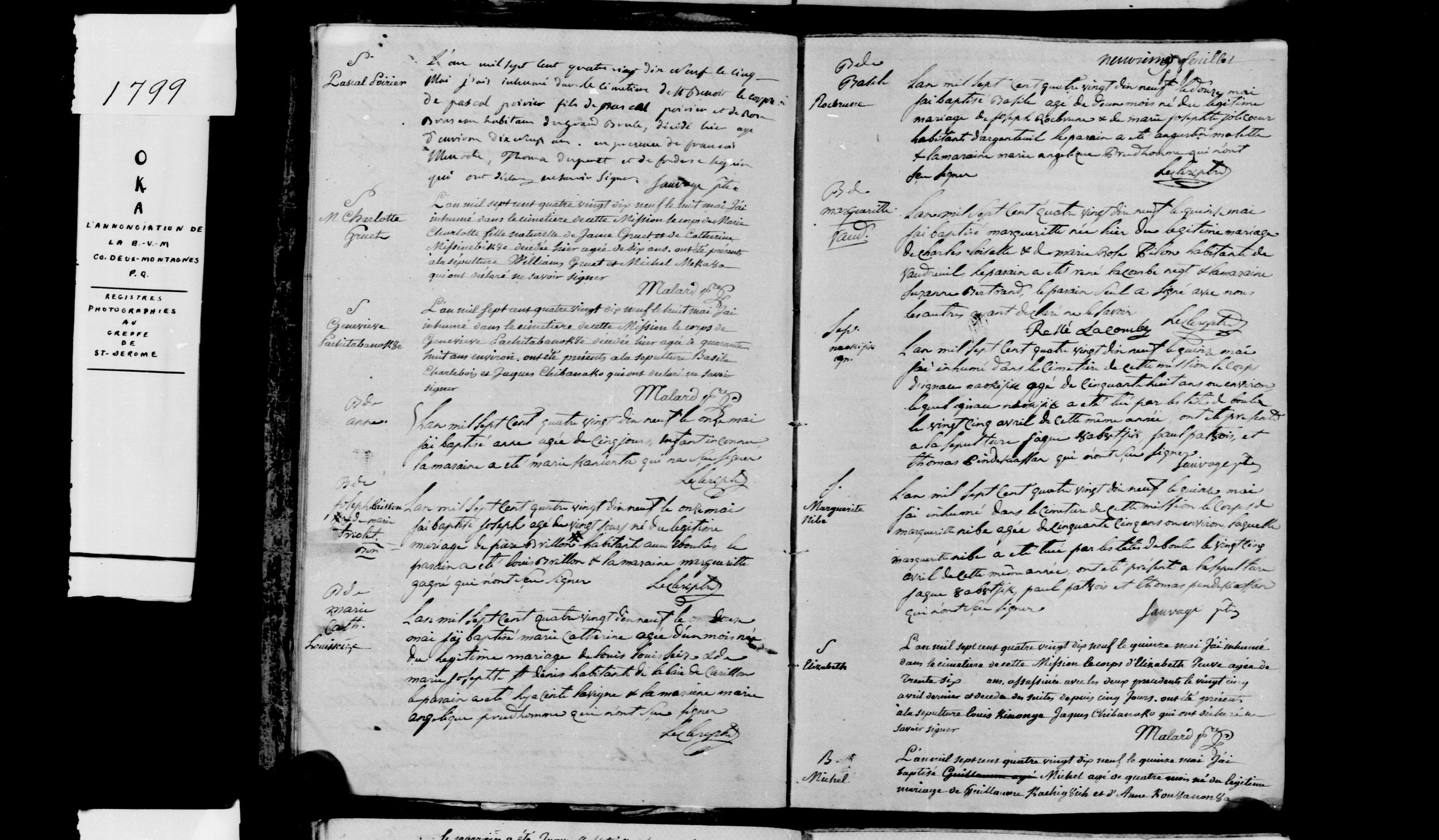 Oka, 12 May 1799