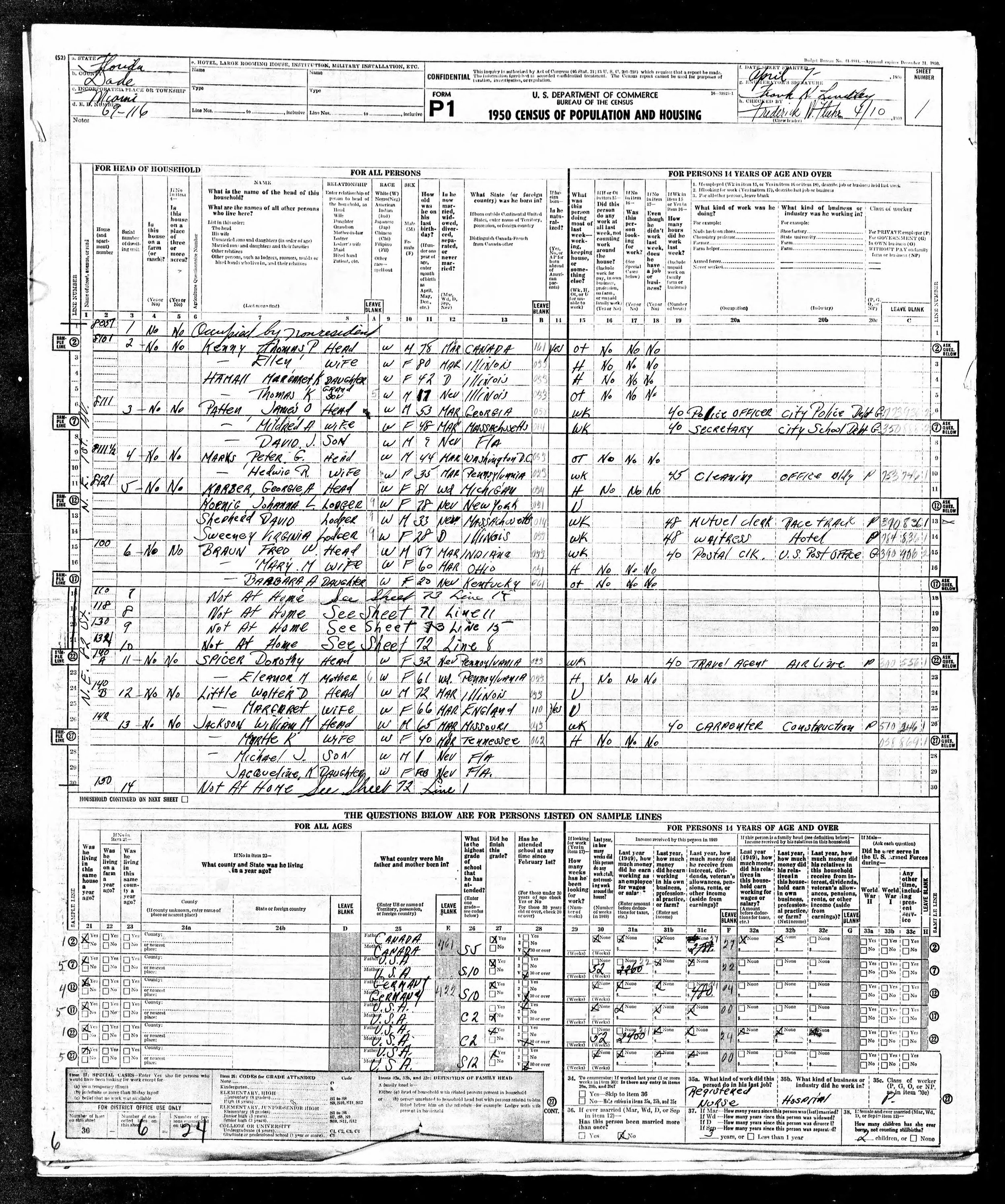 1950 US Census