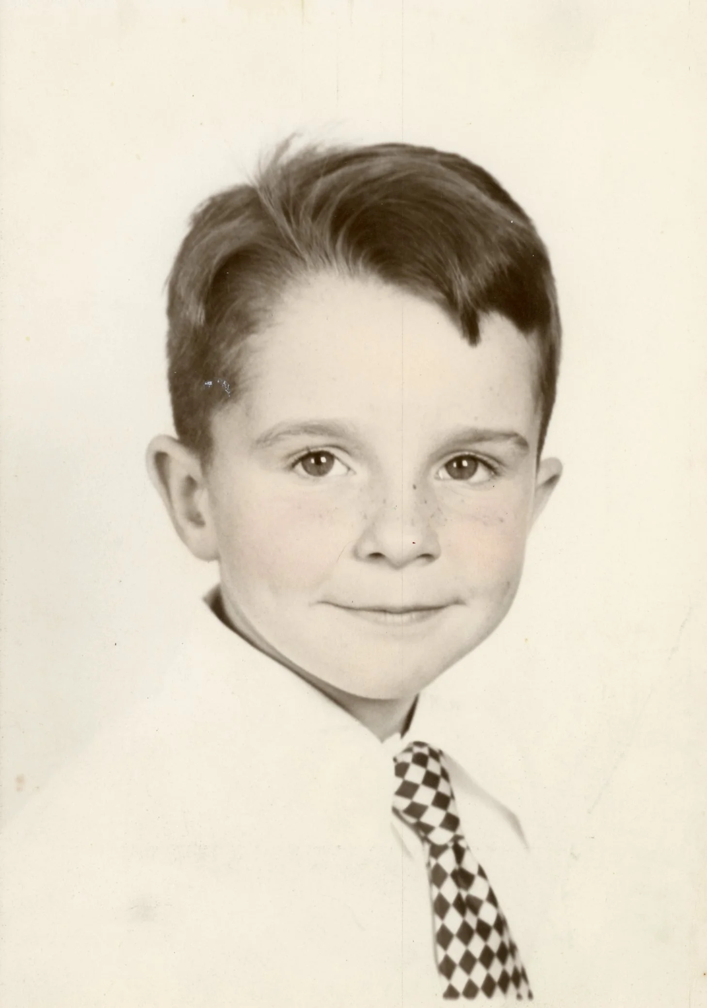 Miles Murtha O'Brien Jr., school portrait, circa 1953