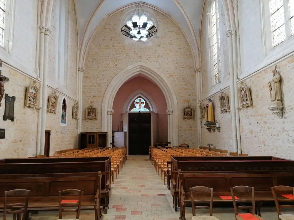 Interior of Église Saint-Martin