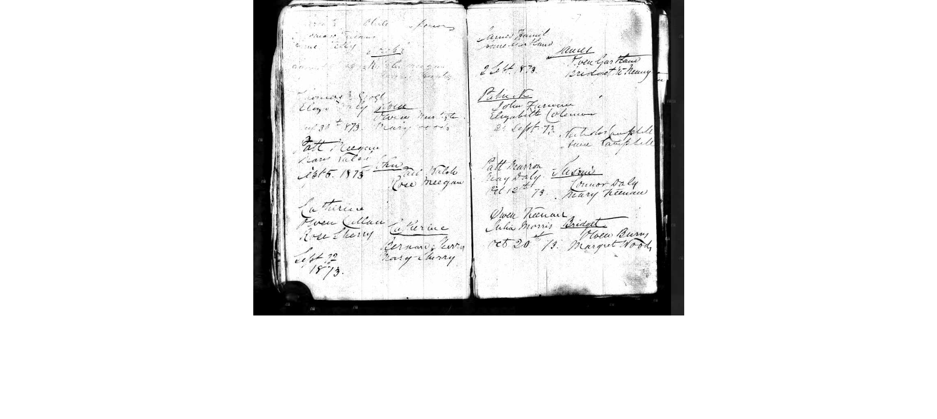 Original Parish Register
