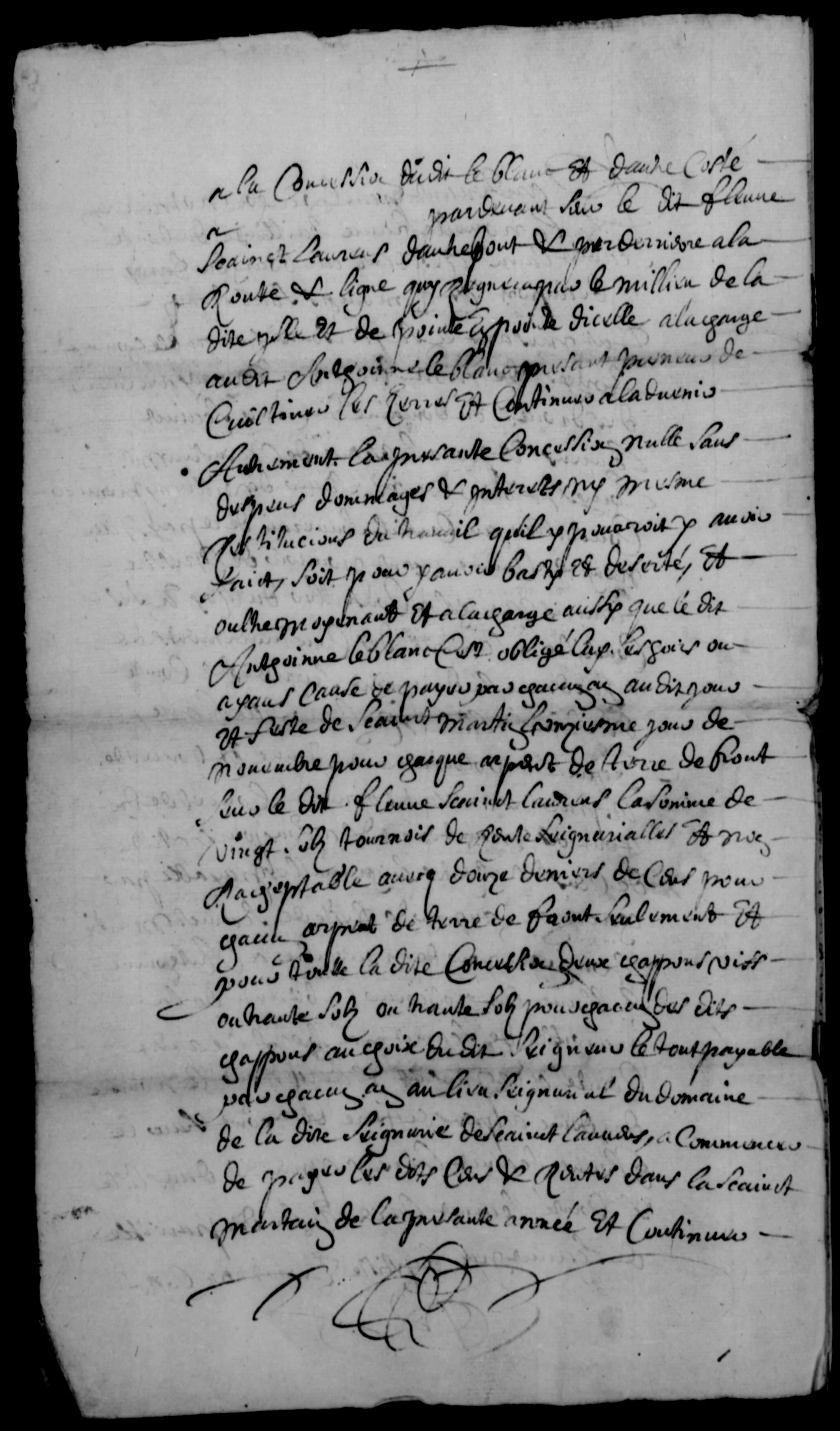 Concession of 1687 &mdash; leaf 2