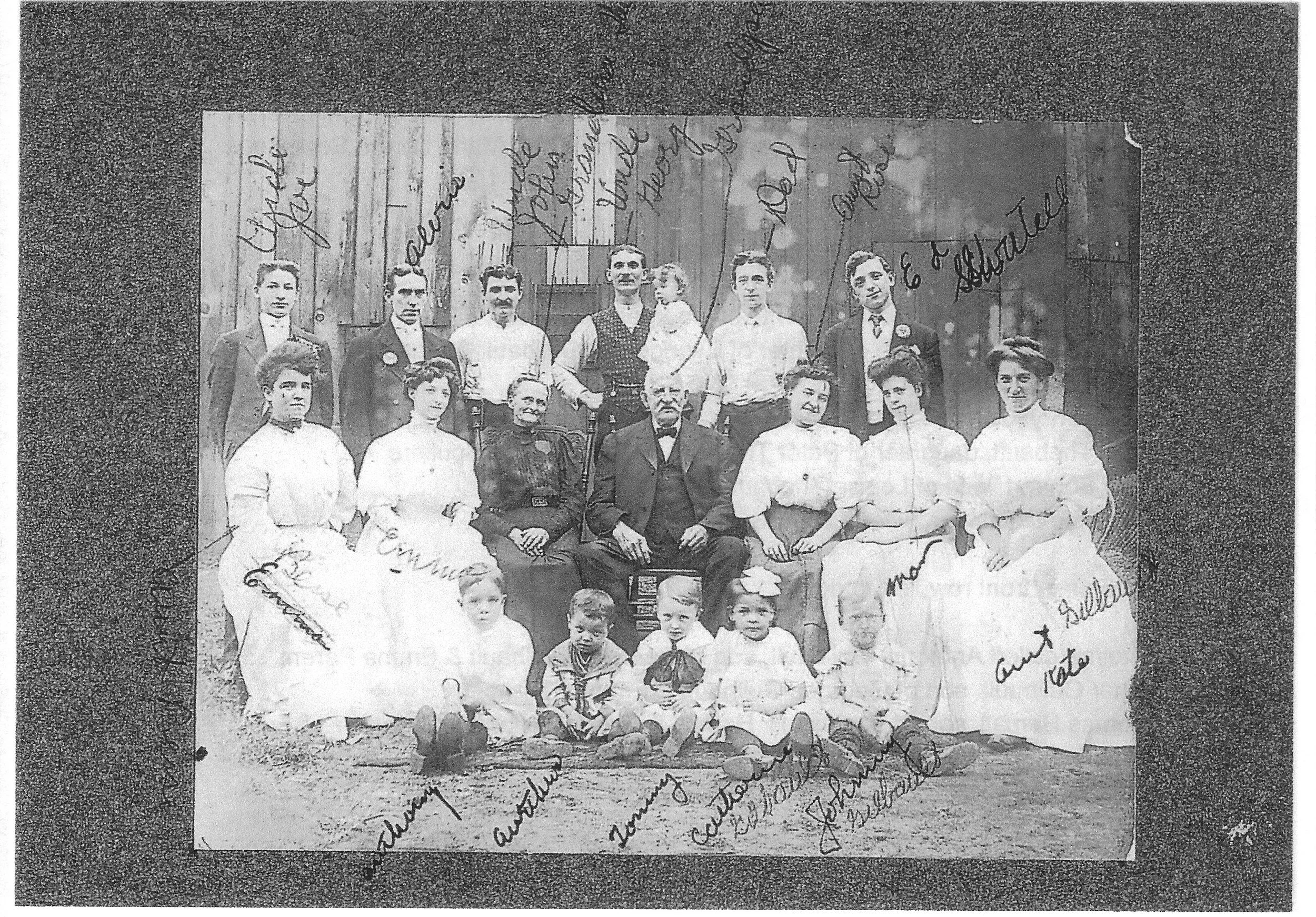 Thebault Family 1908