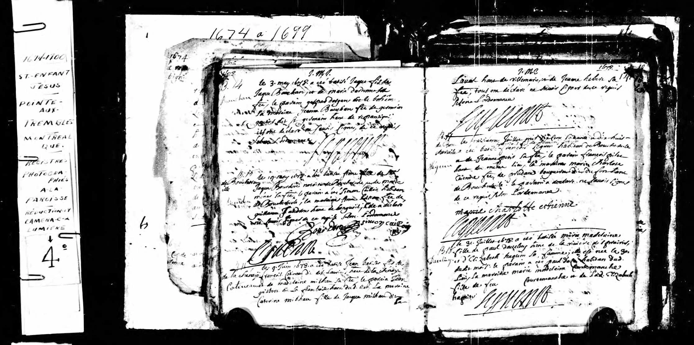 Baptism François fils