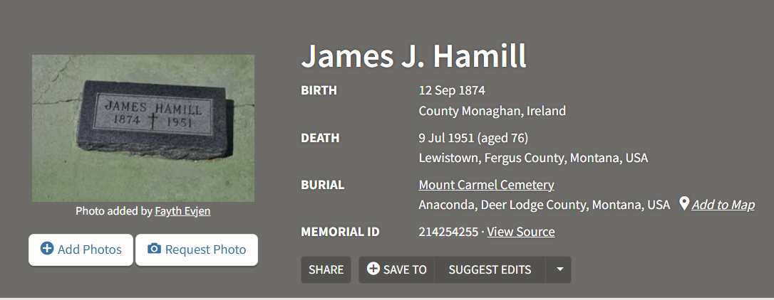 Find A Grave Memorial